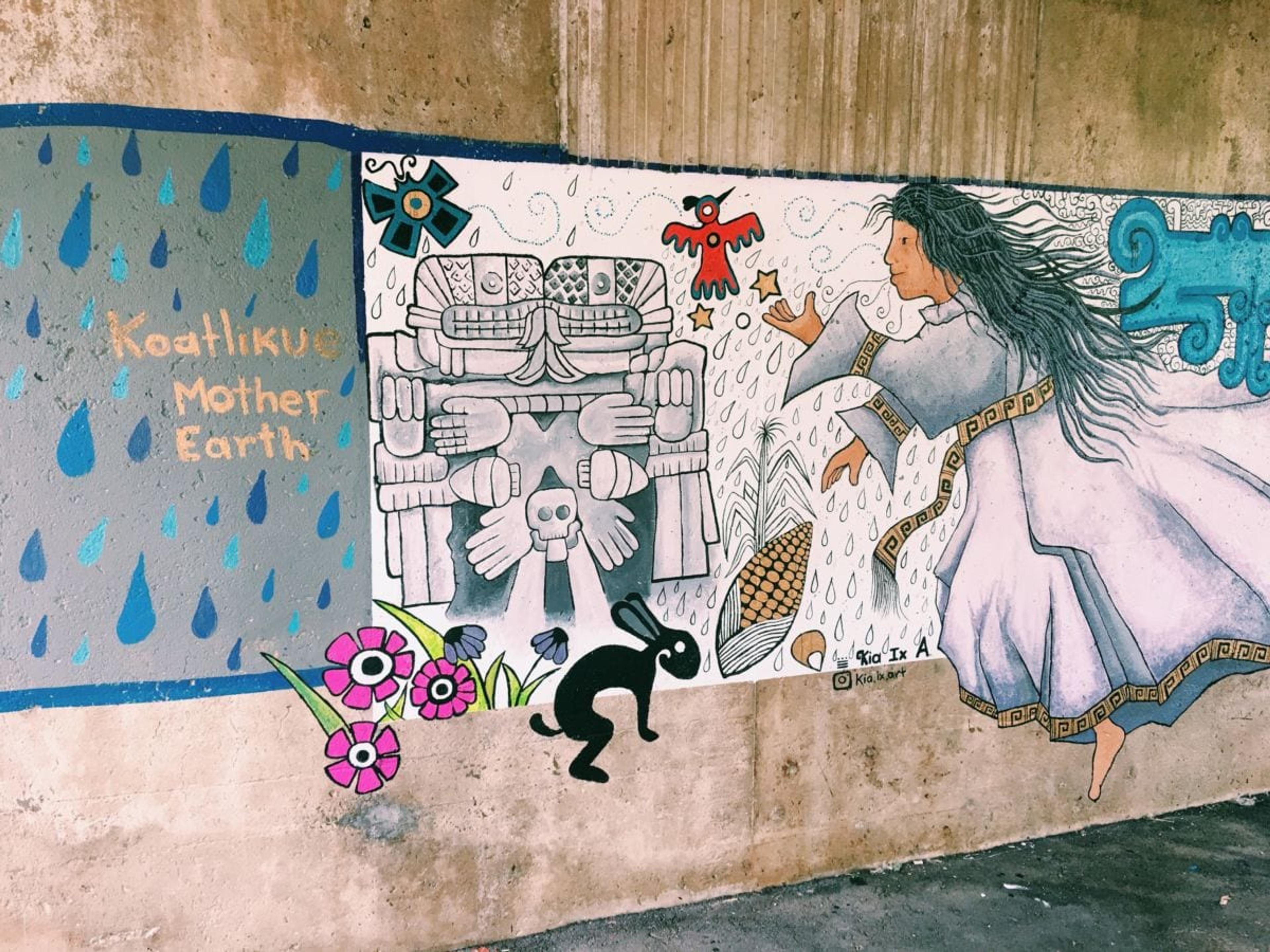 A mural featured on the ARTpath