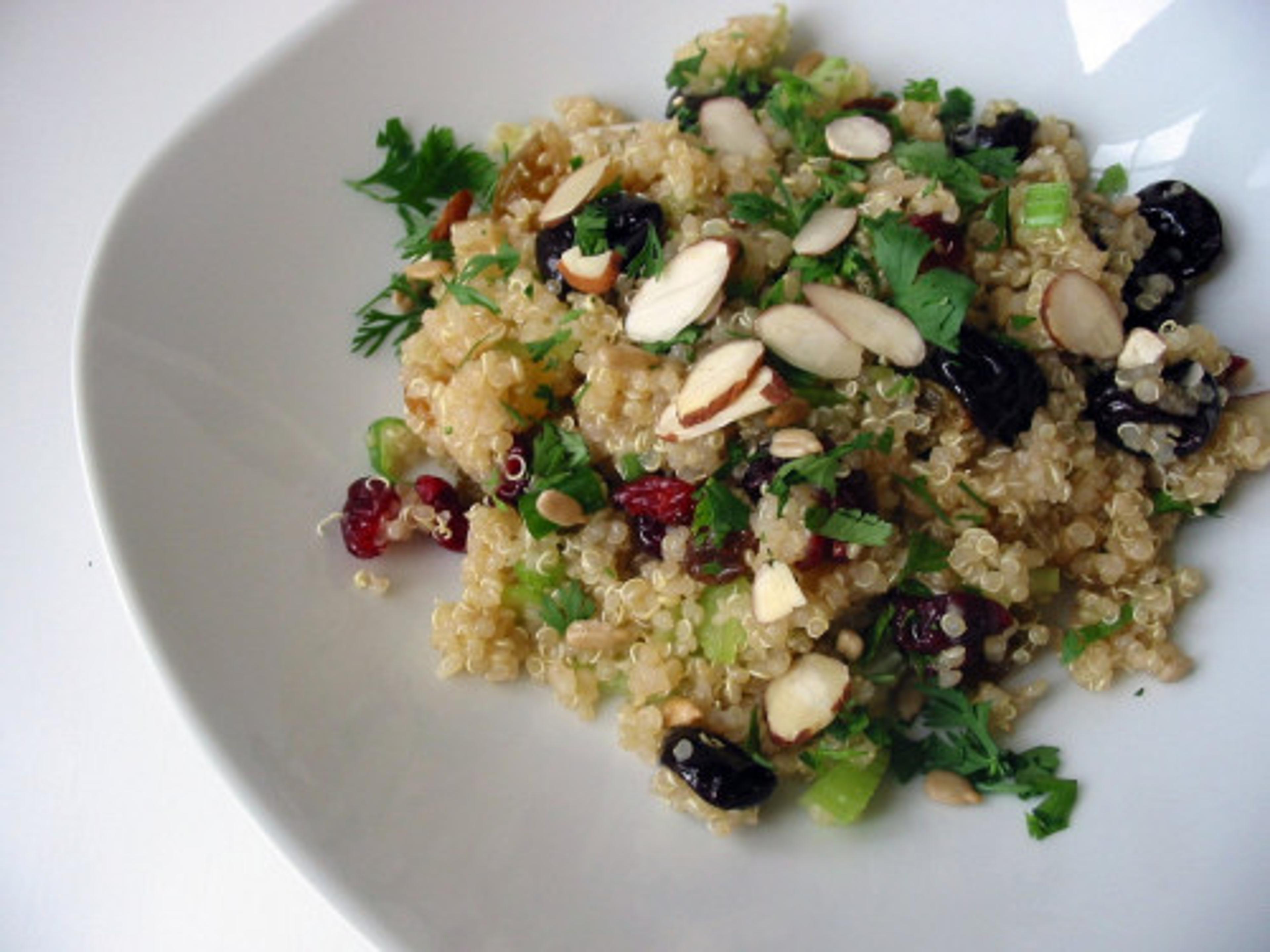 Cranberry Cilantro & Quinoa Salad