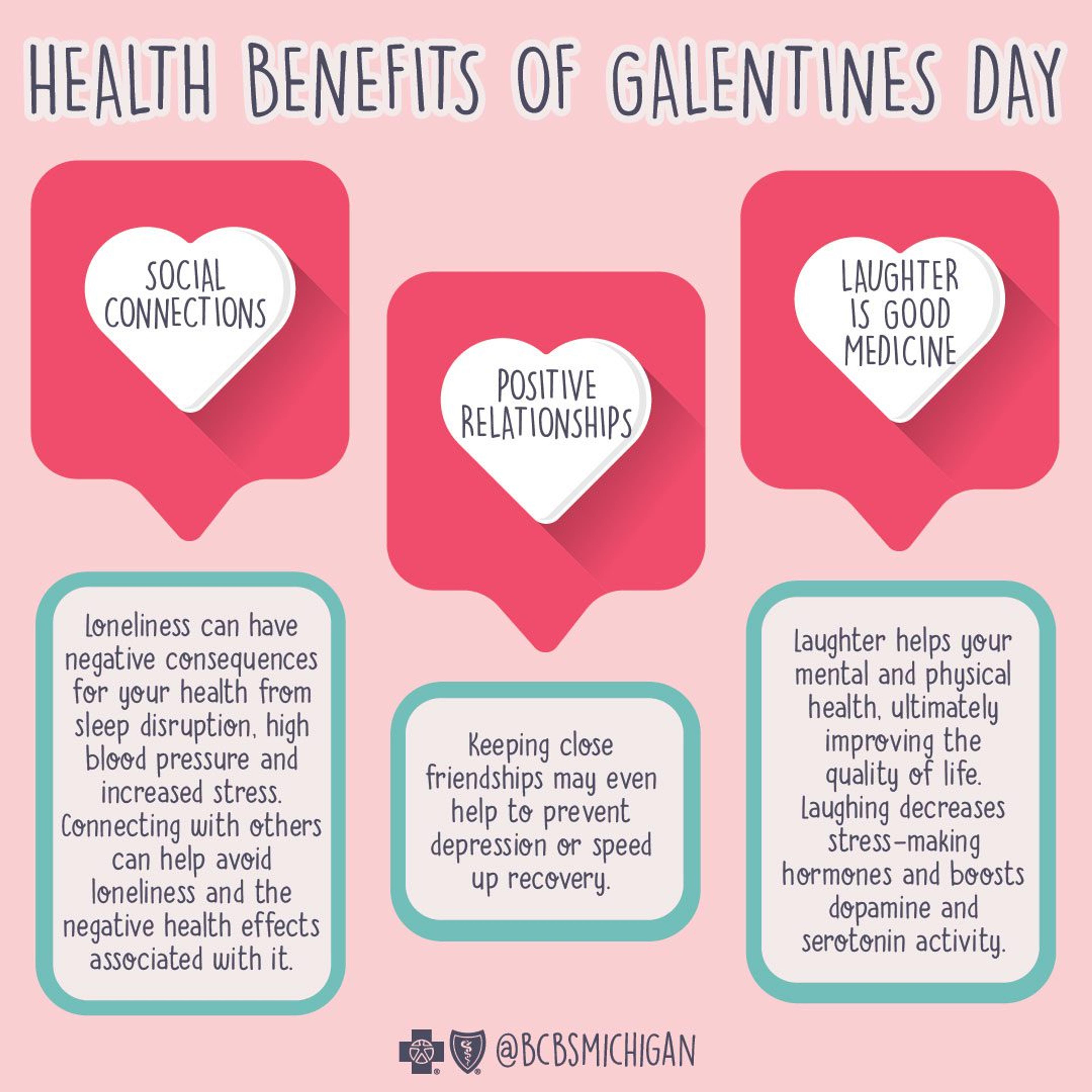 Health benefits of Galentines Day