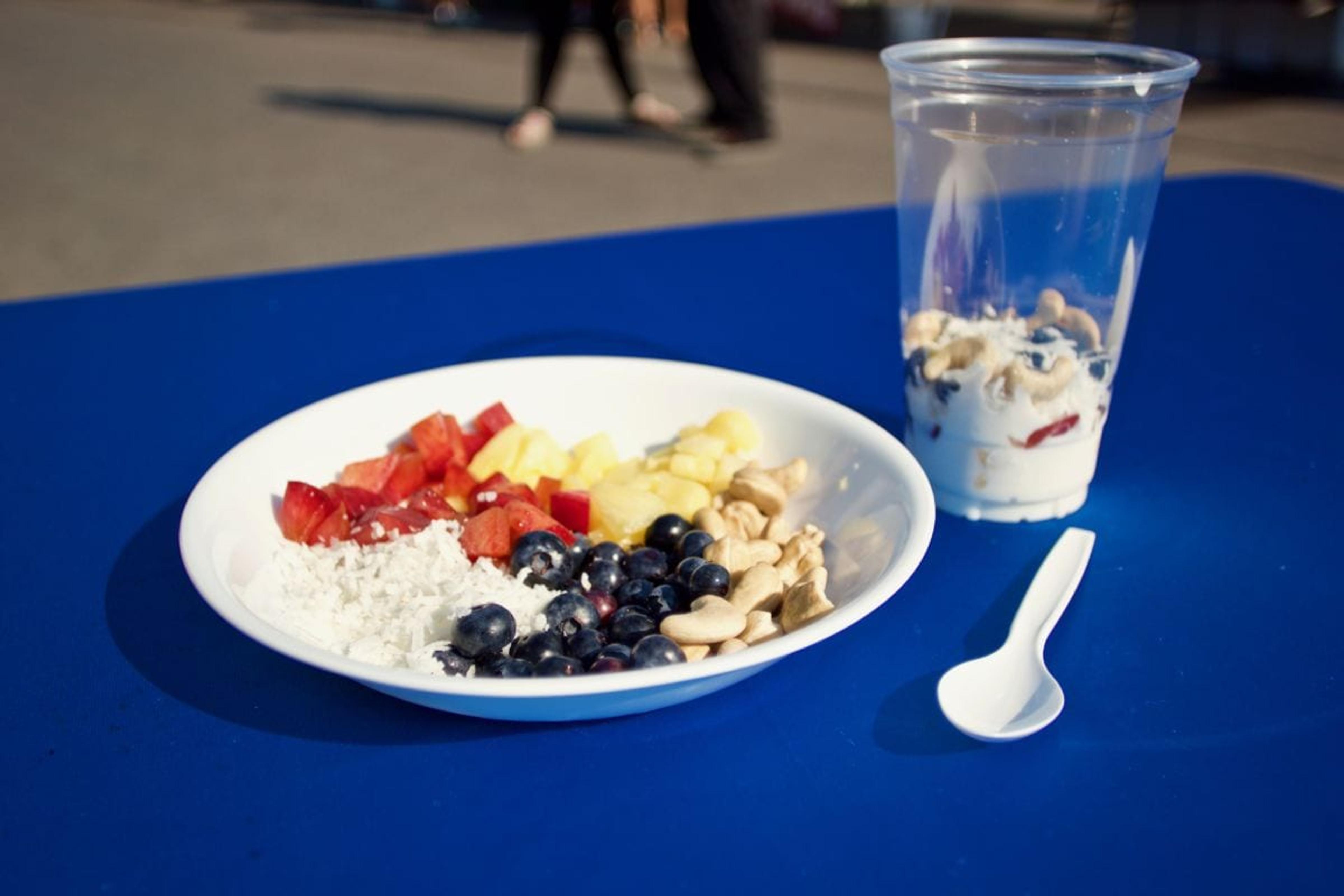 Tropical Island Yogurt Parfait 