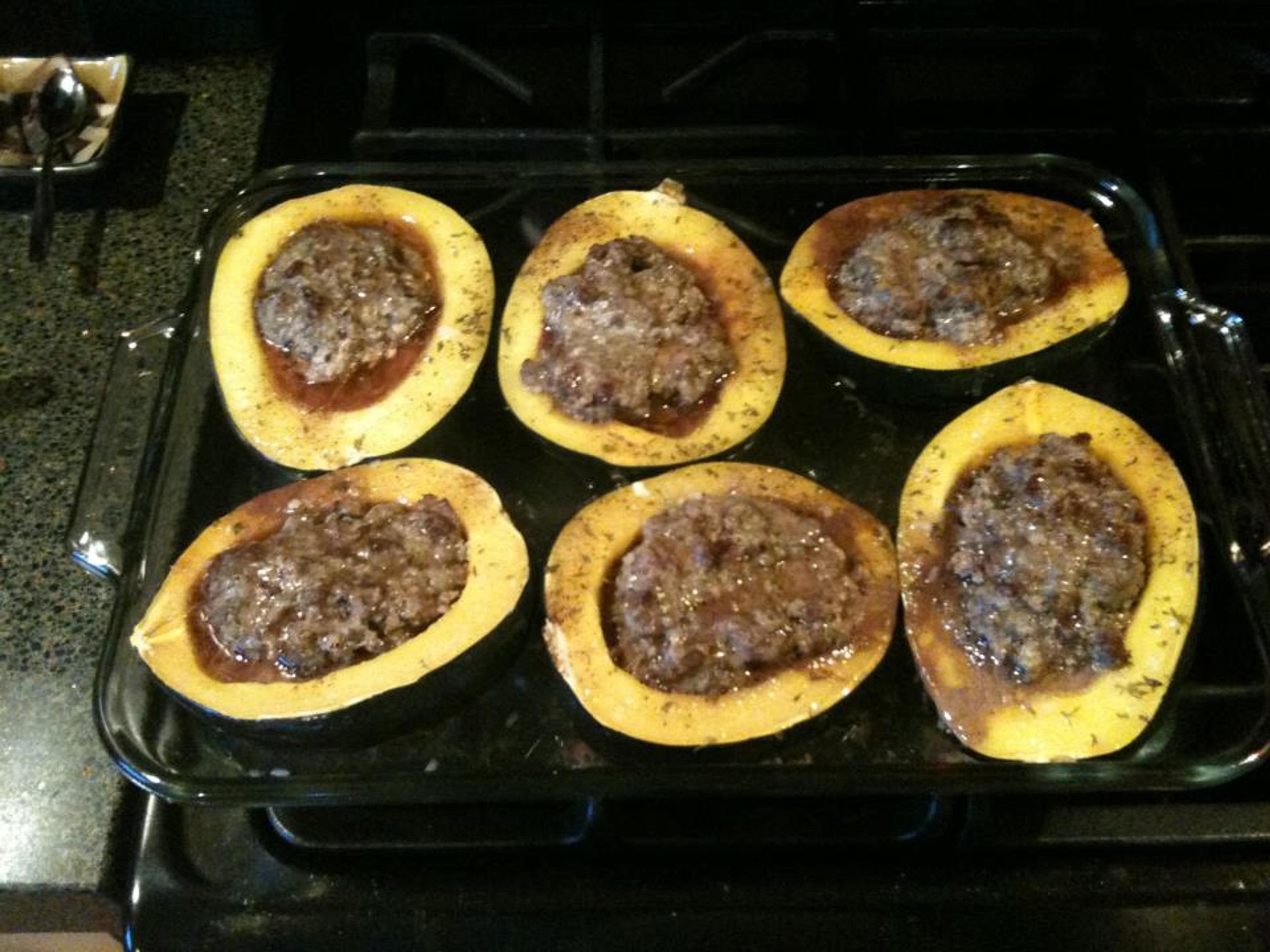 acorn squash dinner