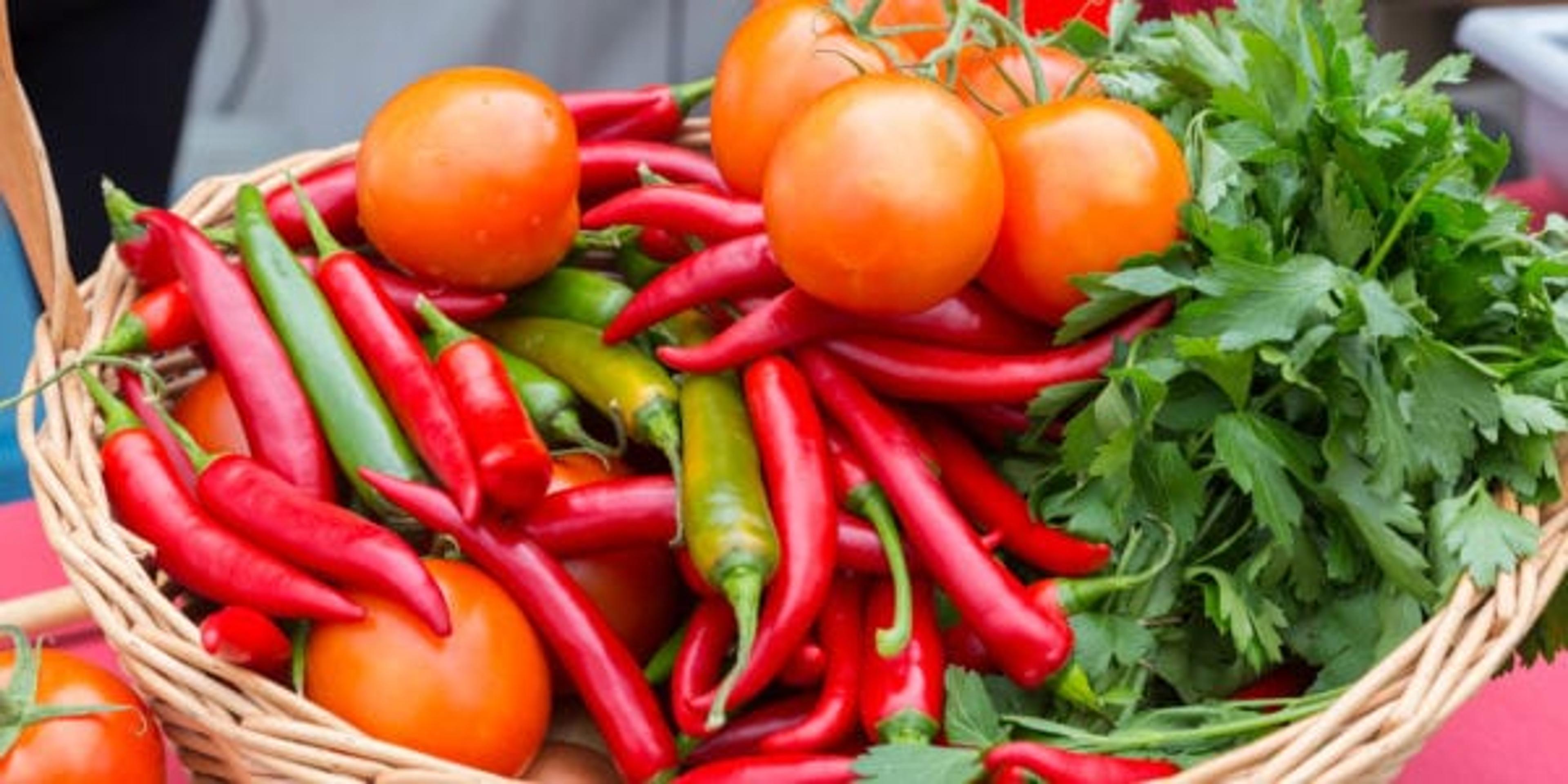 basket of vegetables