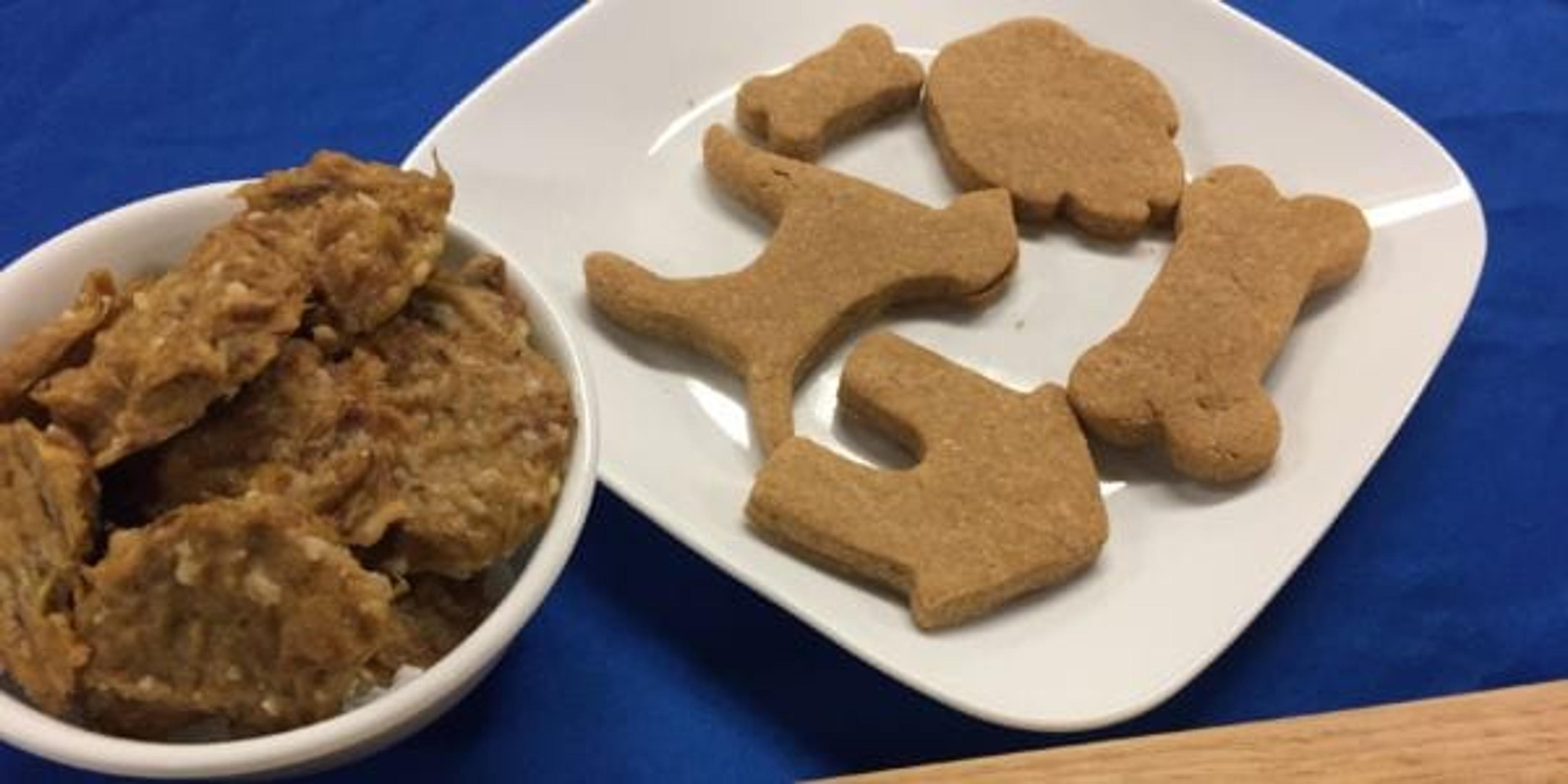 tuna and PB treats