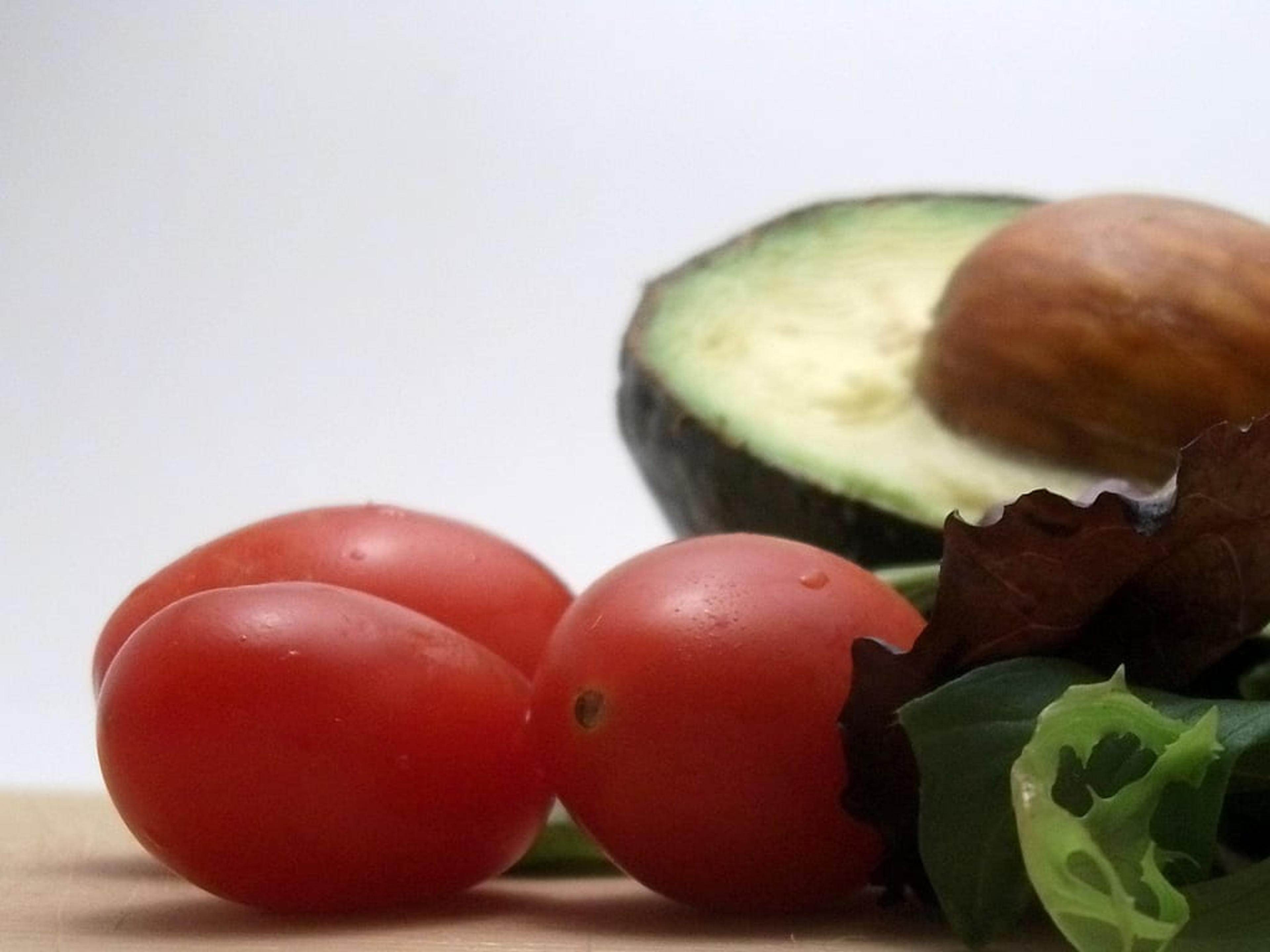 Image of tomatoes and avocado