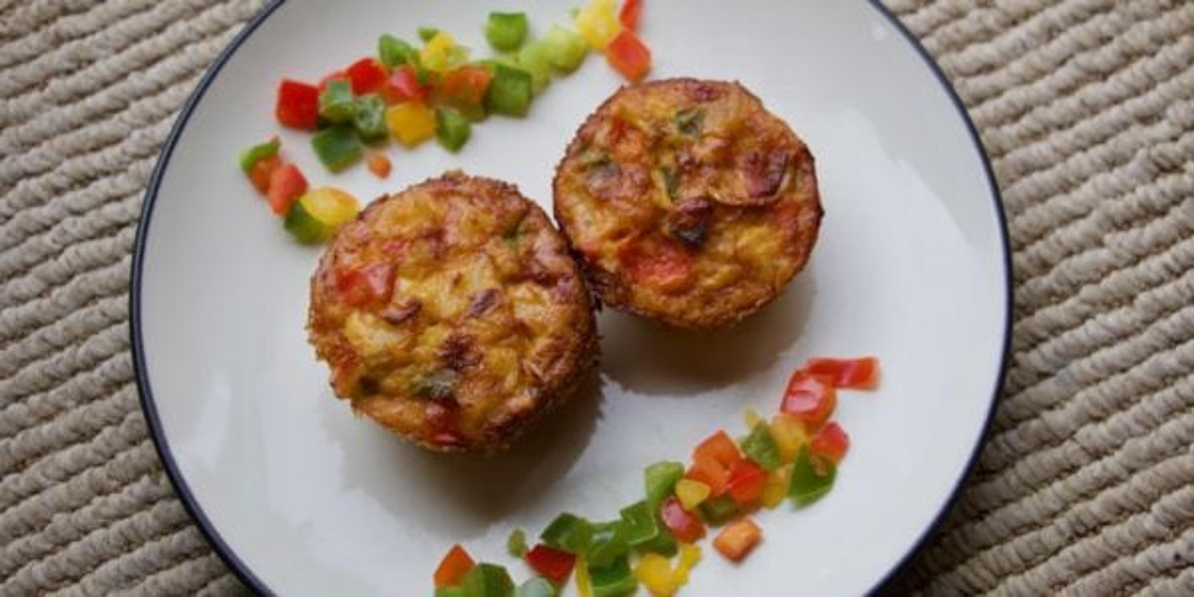 Healthier breakfast muffin