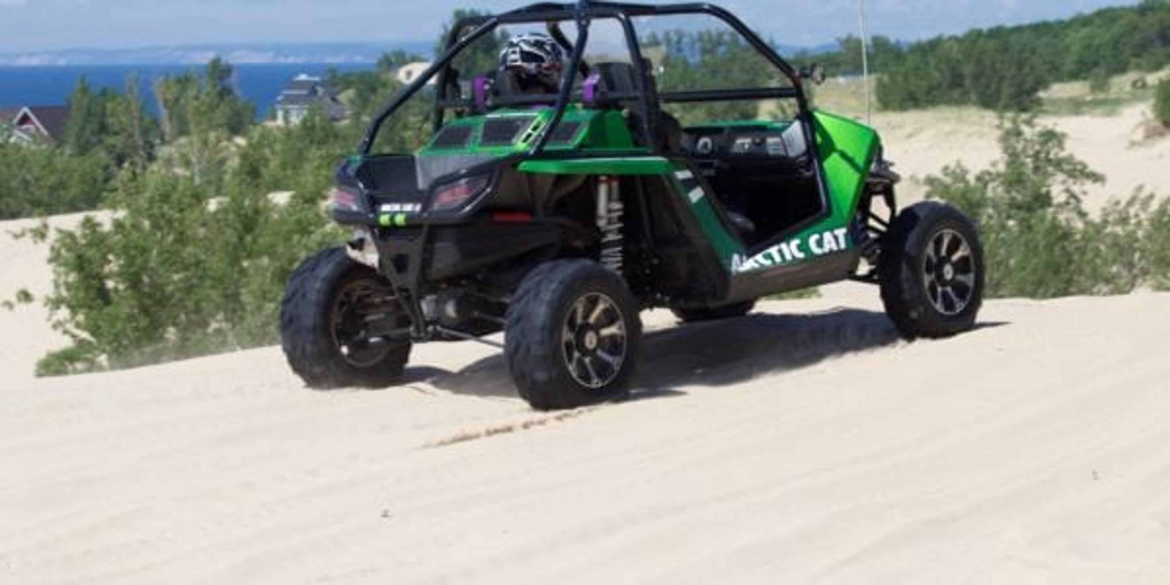 Image of a dune buggy at Silver Lake Sand Dunes