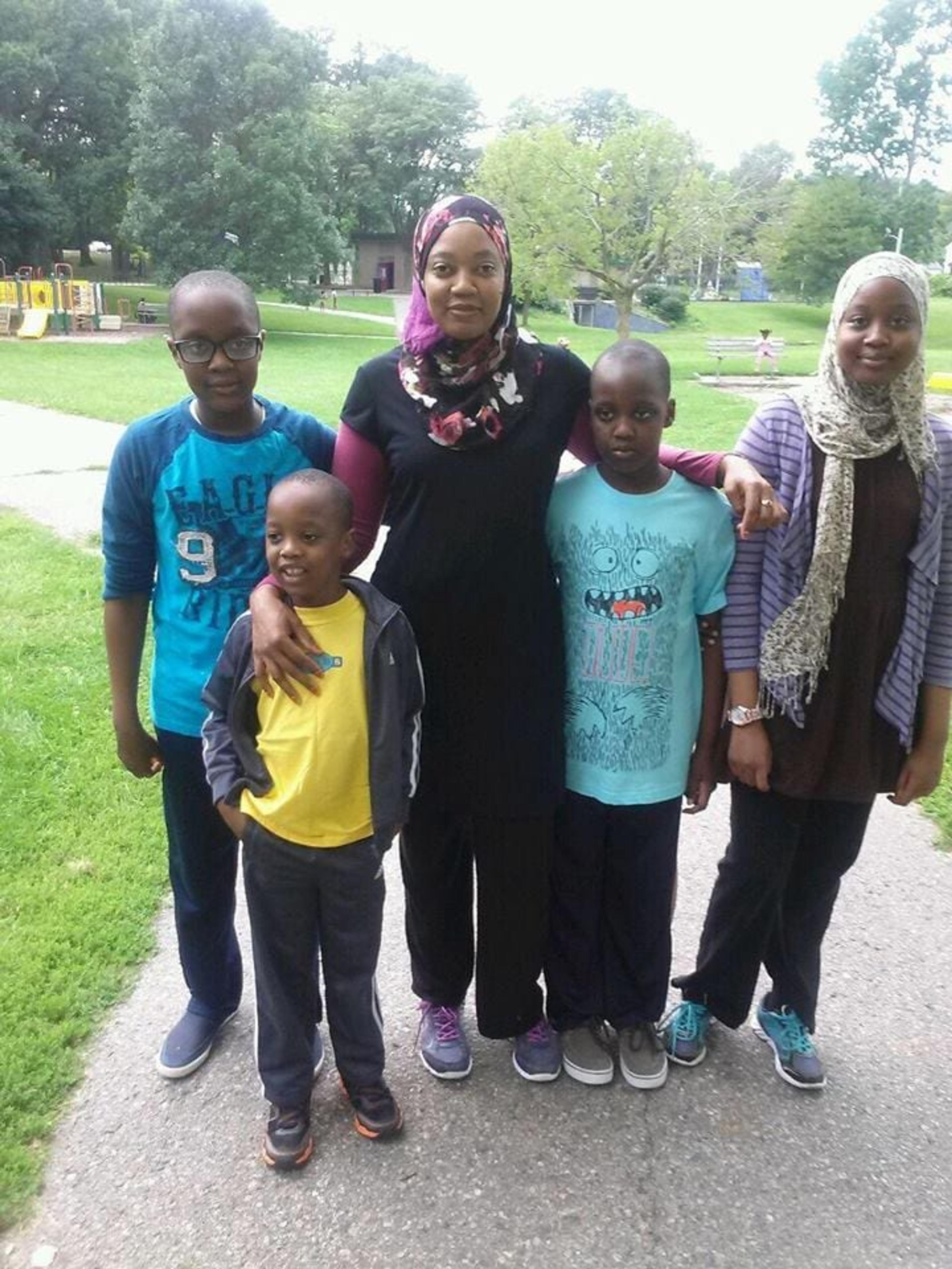 Khadija and family