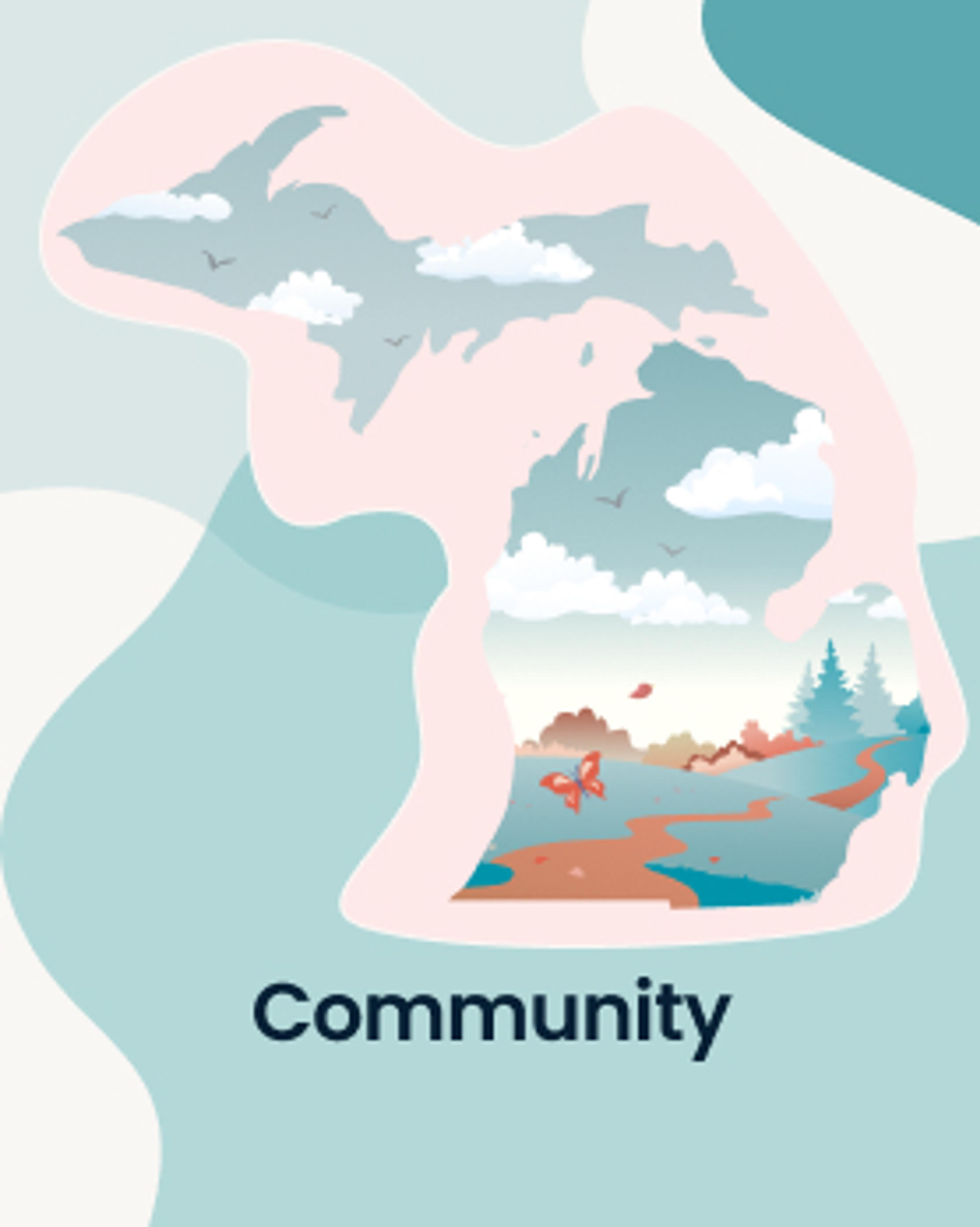 The state of Michigan