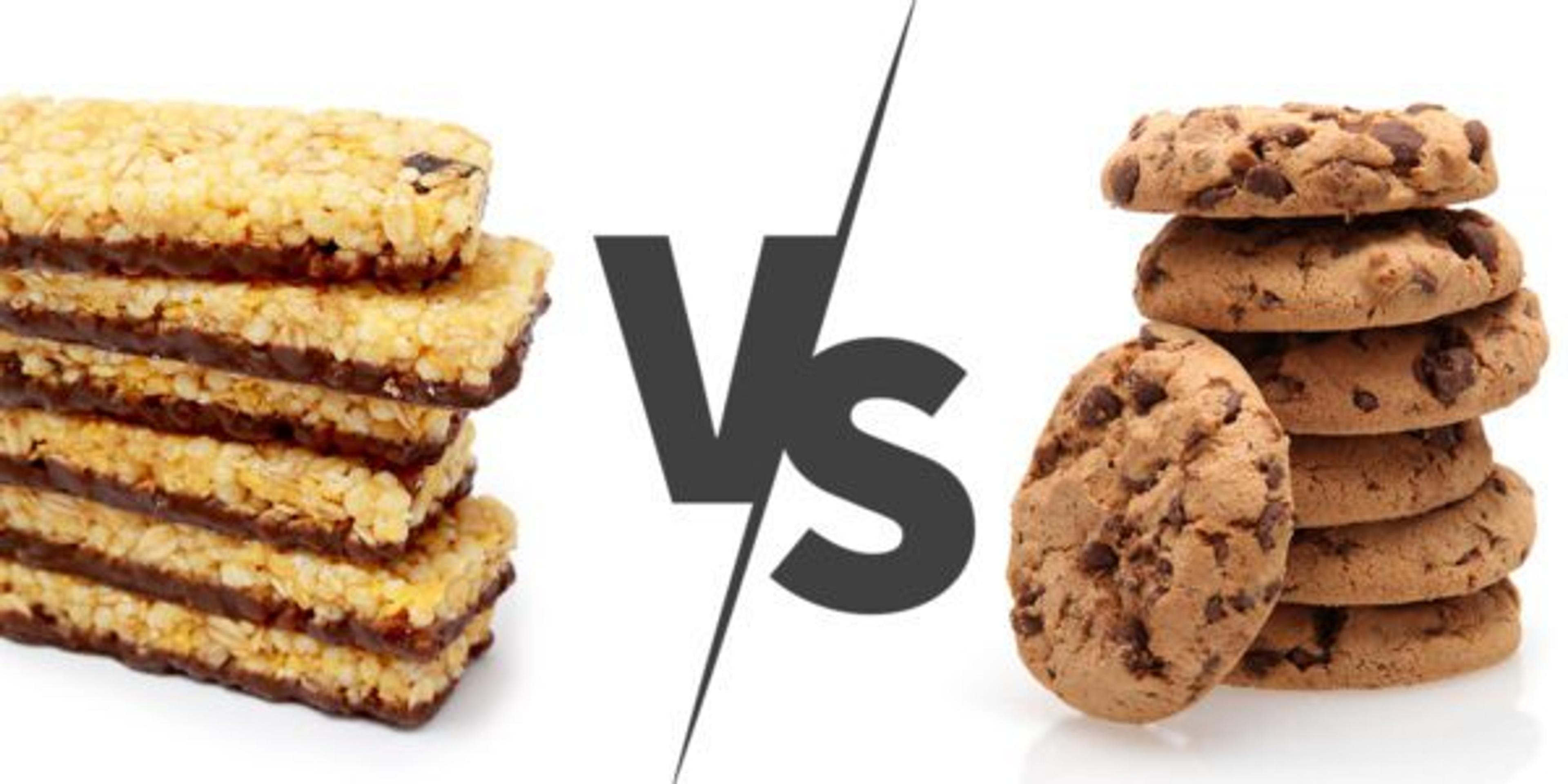 Cookies vs granola bars