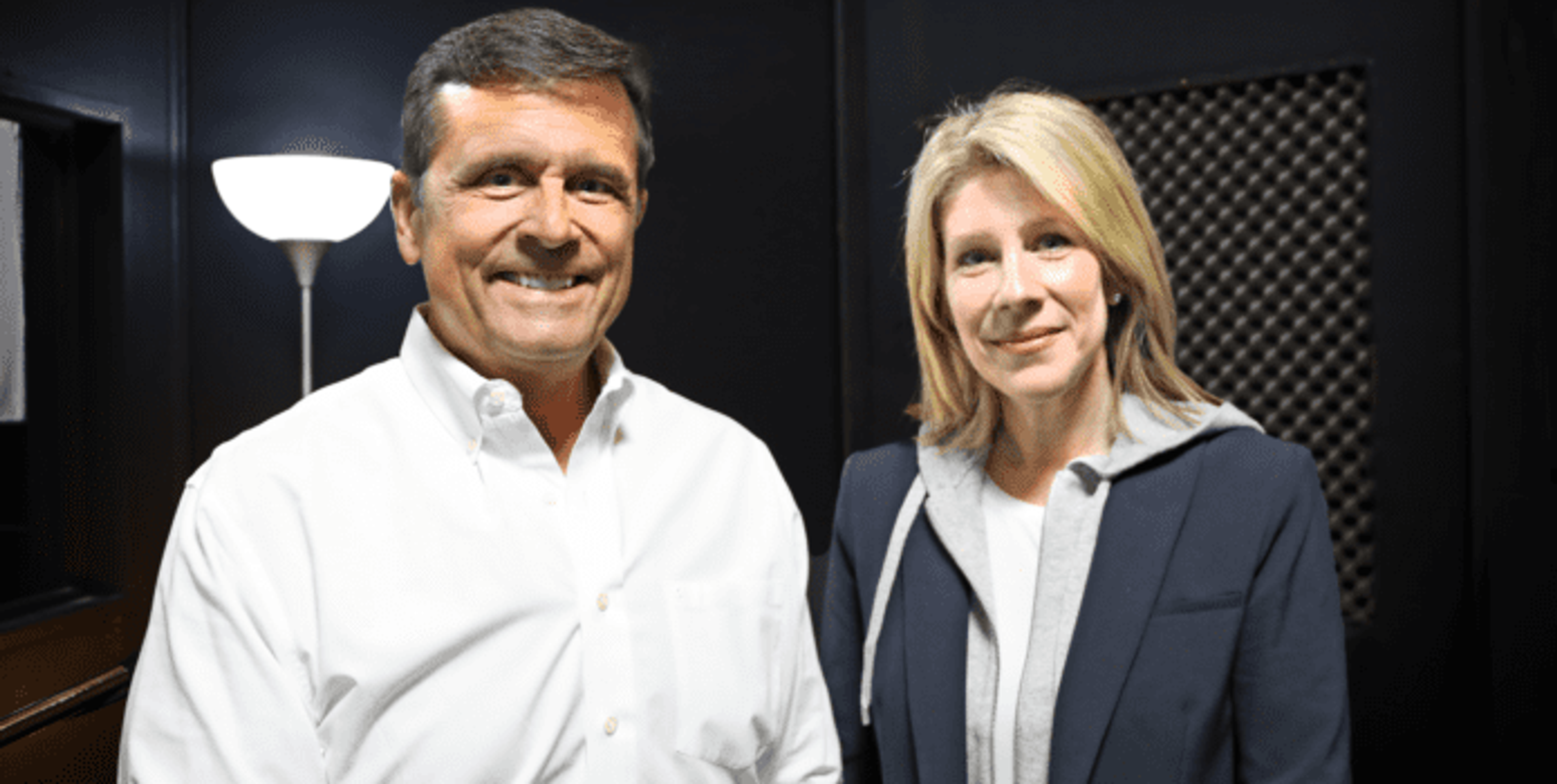 Chuck Gaidica with Christy McDonald