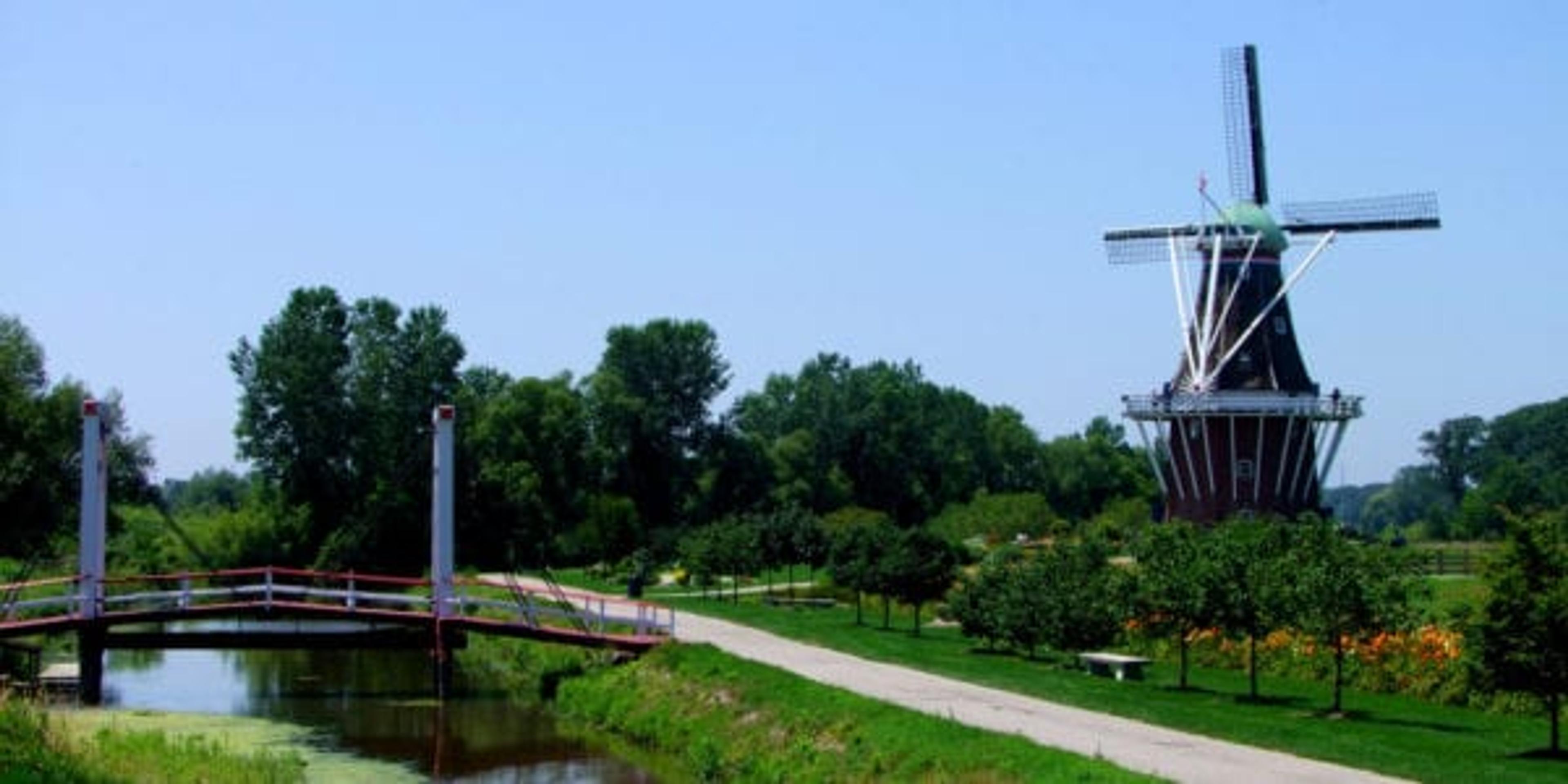 DeZwaan windmill at Windmill Island Gardens