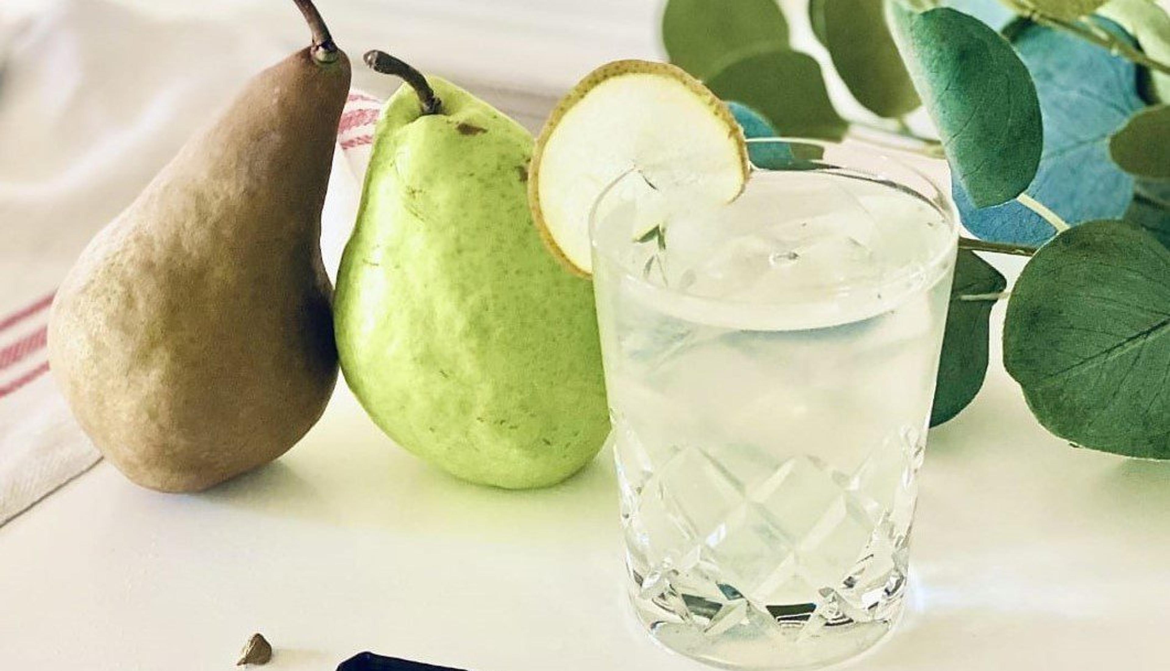 Perky pear mocktail.