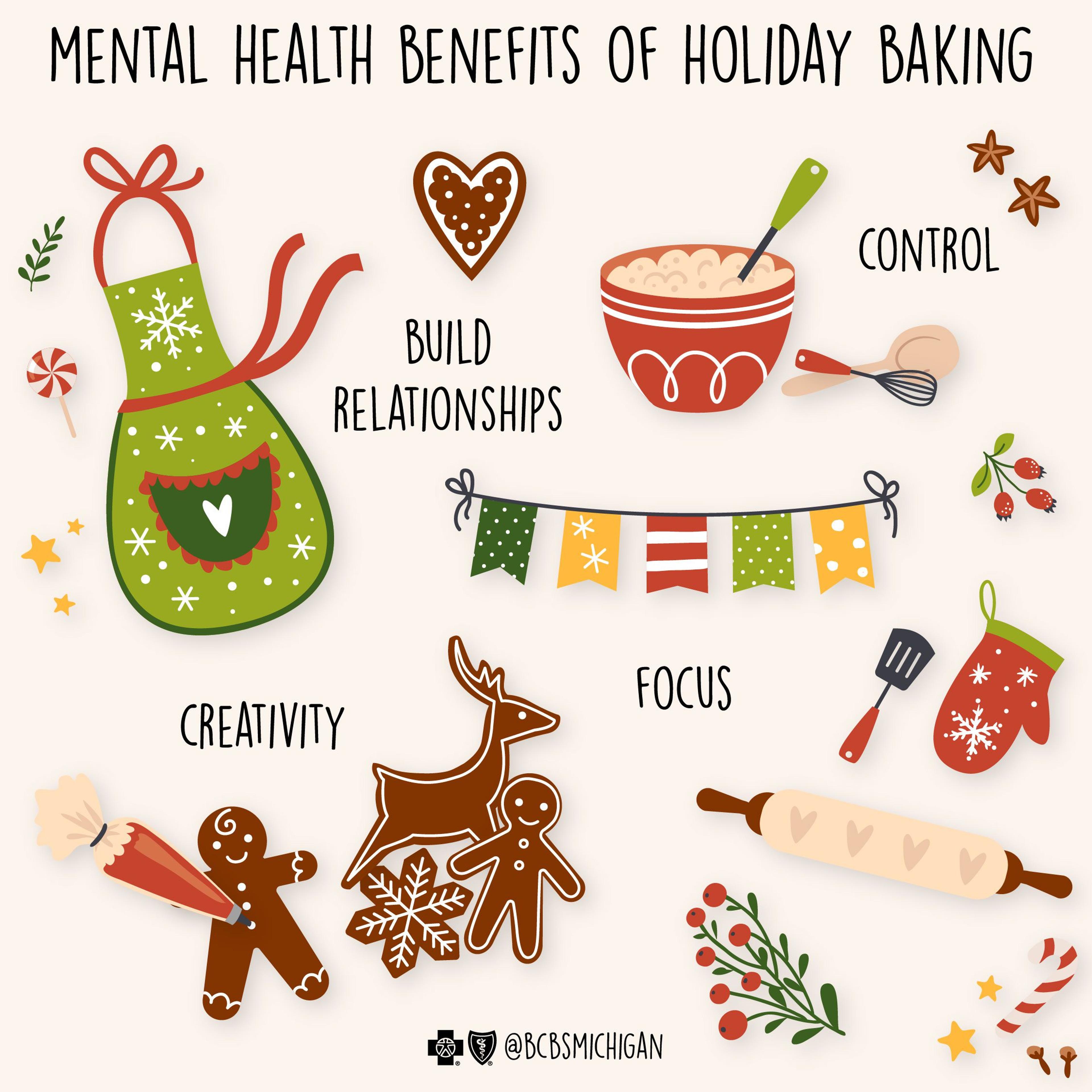 Mental Health benefits of holiday baking
