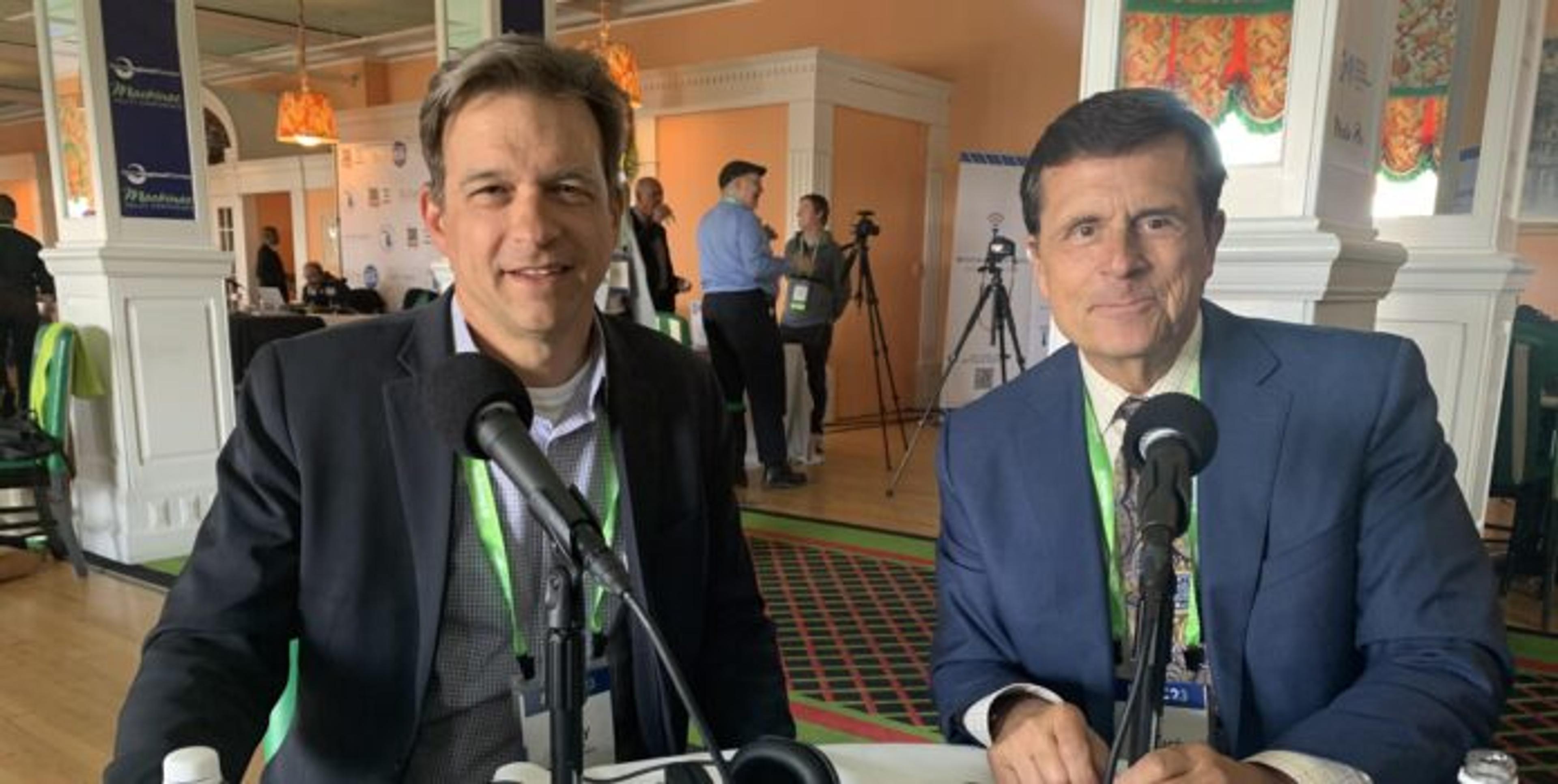 Mackinac Policy Conference 2023 - Chuck Gaidica with Gary Miles