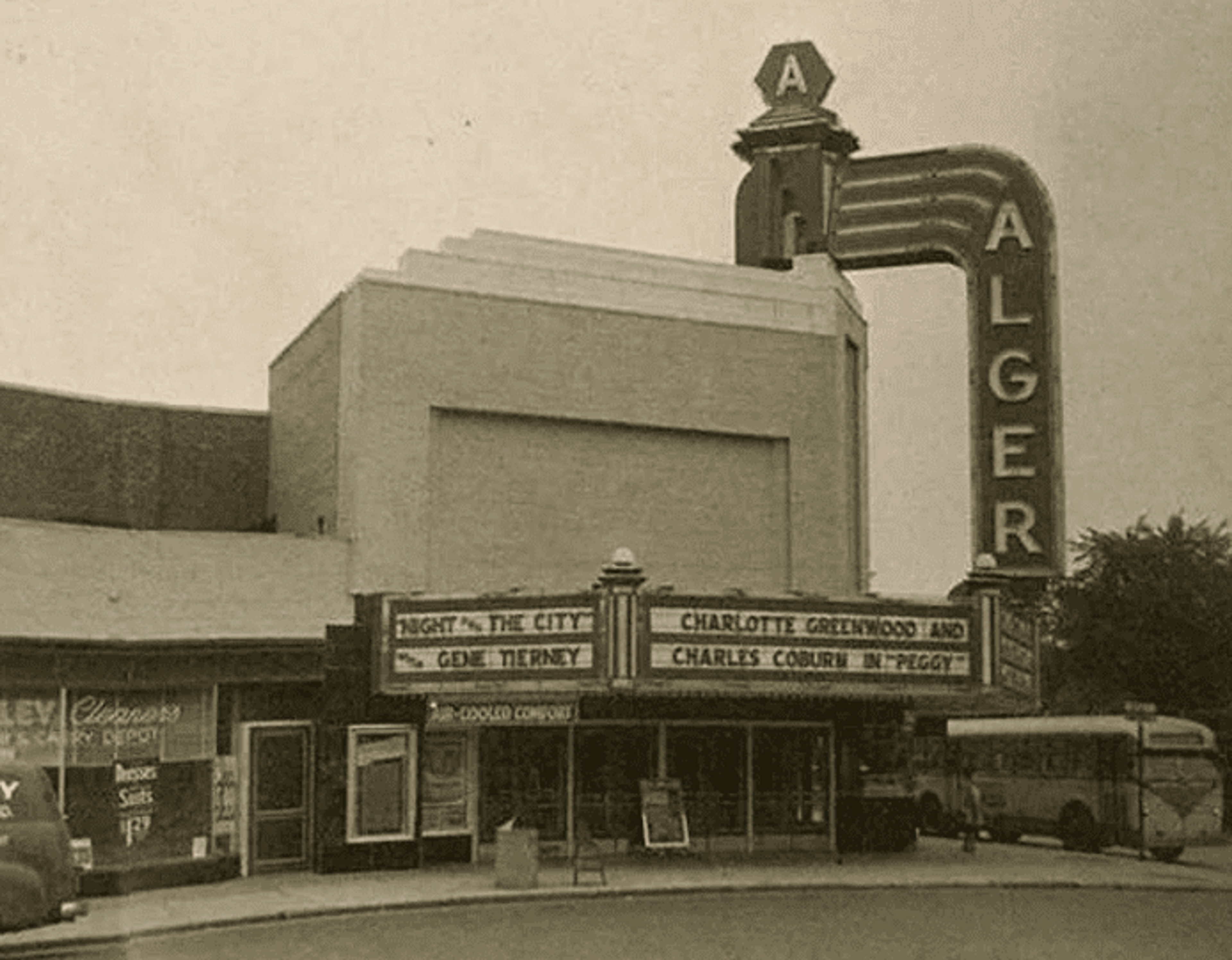 The Alger Theater in Detroit became a convenient and affordable place for eastside Detroiters to go to watch B-movies in the late 1970s and early 1980s.