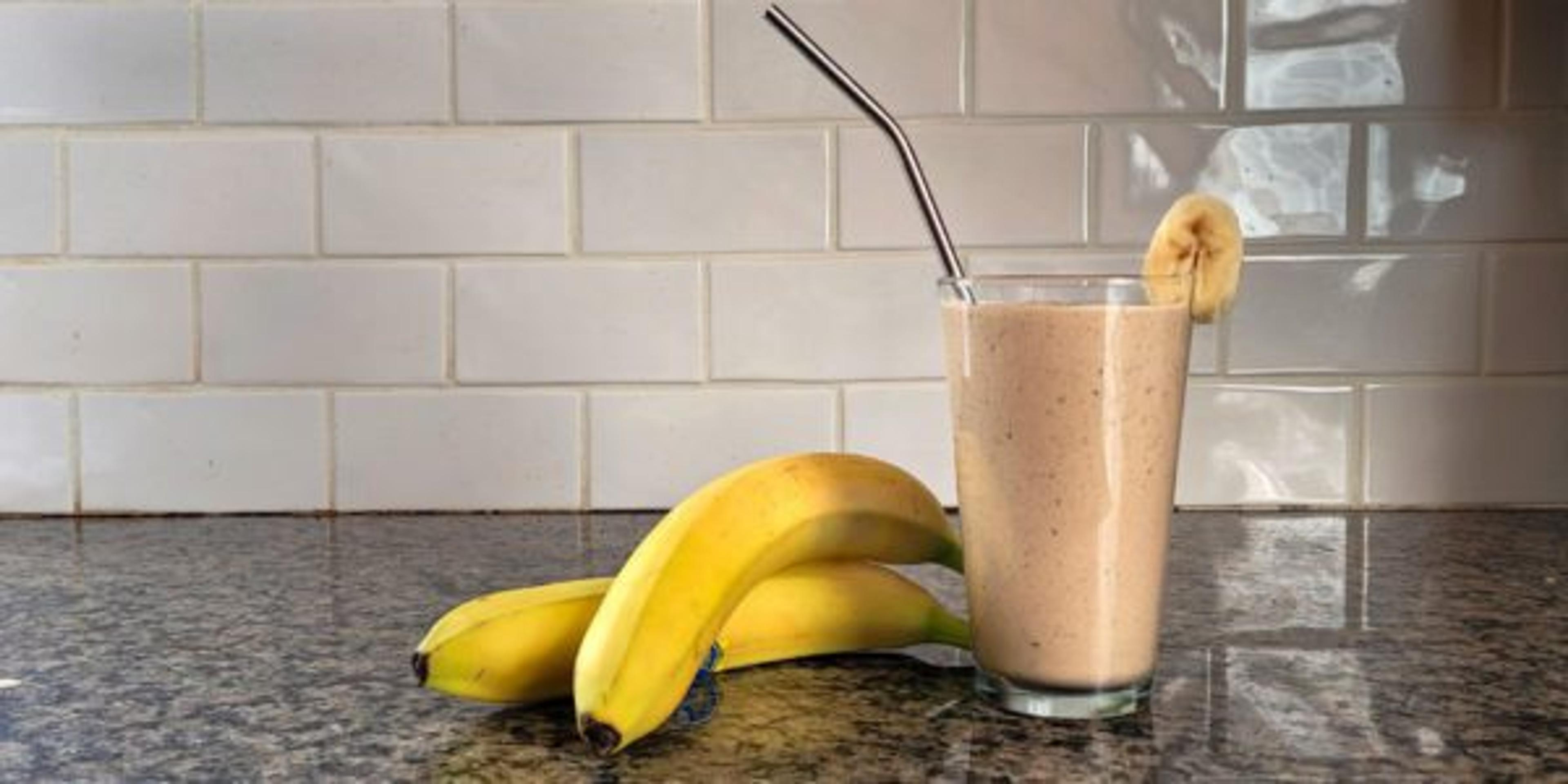 Banana Chocolate Peanut Butter Smoothie