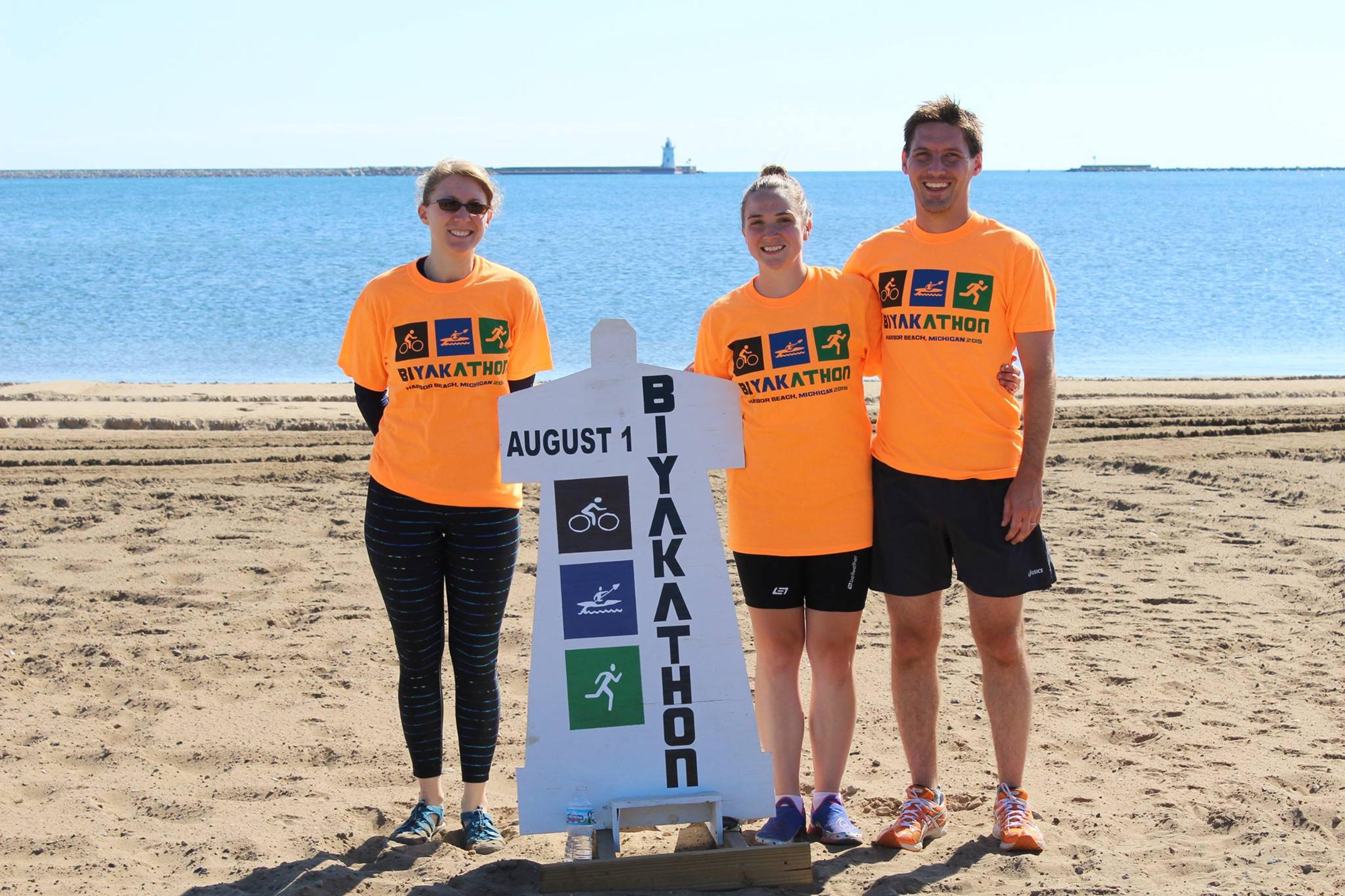 Three Biyakathon participants.