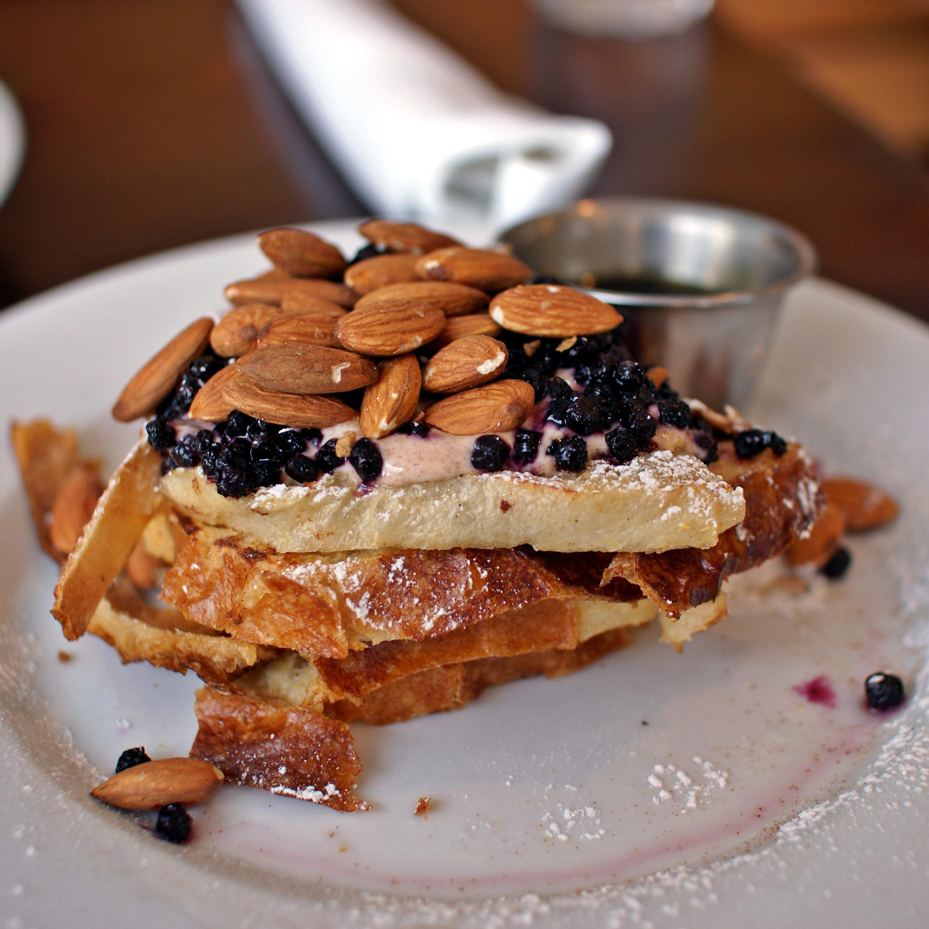 Blueberry Almond French Toast