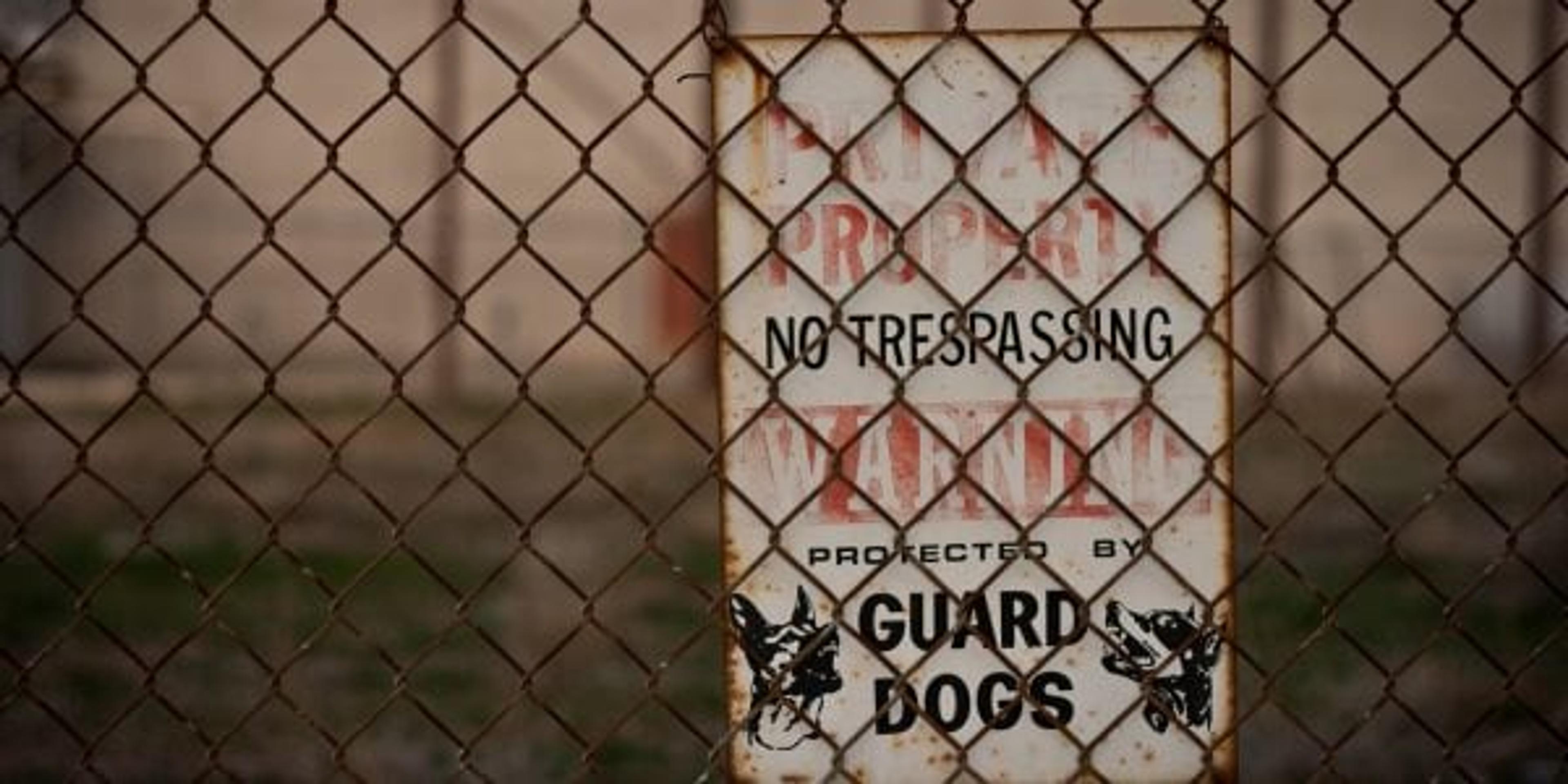 Guard Dog Sign