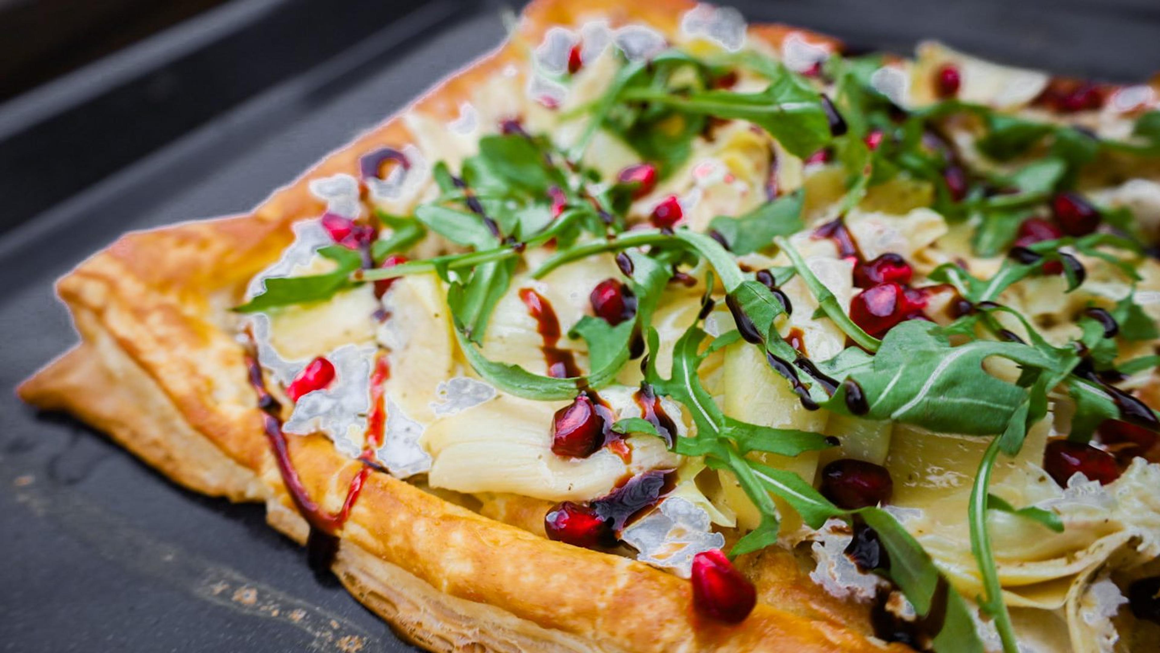 Spring Veggie Puff Pastry Tart