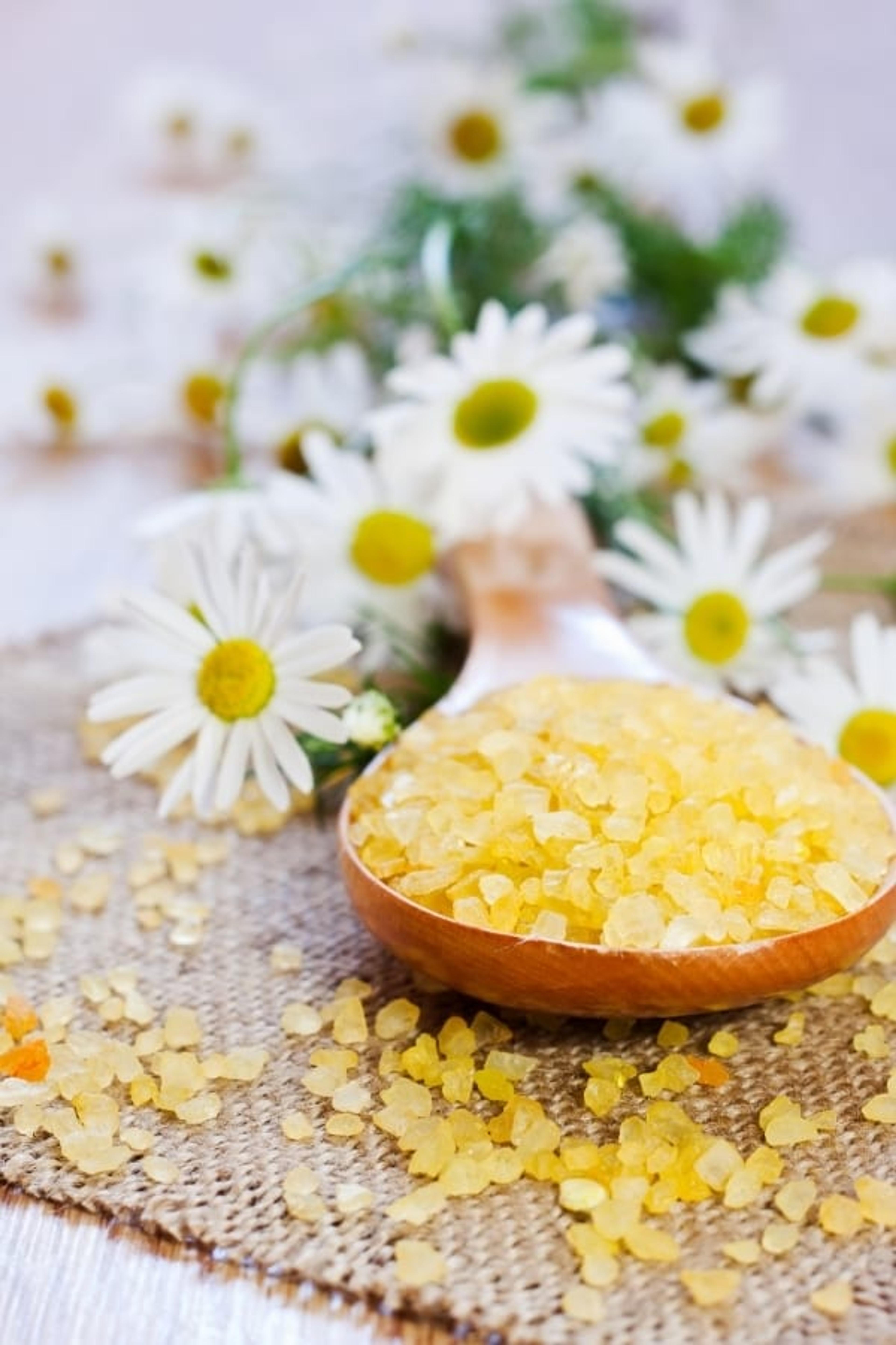 honey almond oil bath salt