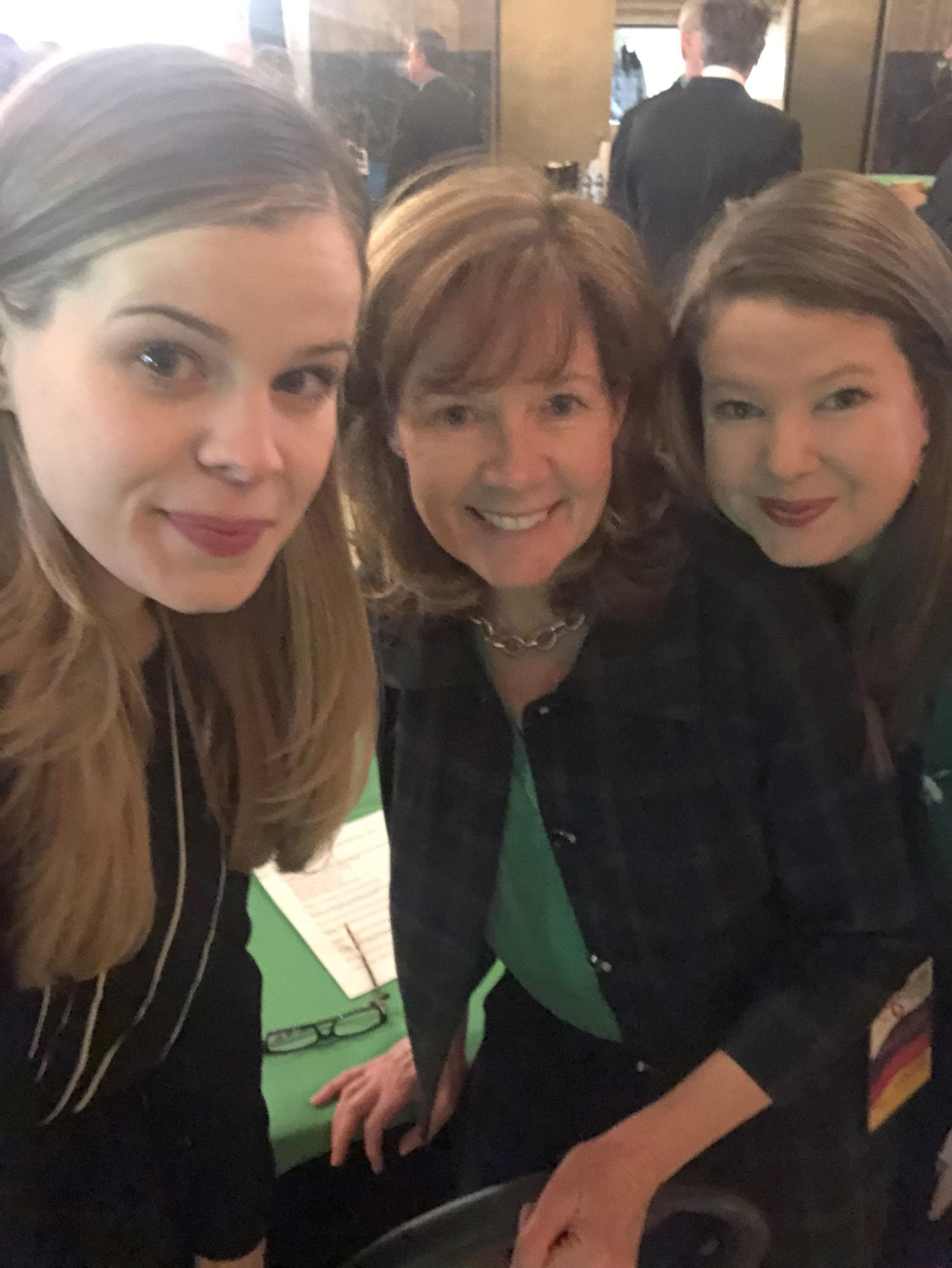 Helen with her mom and sister