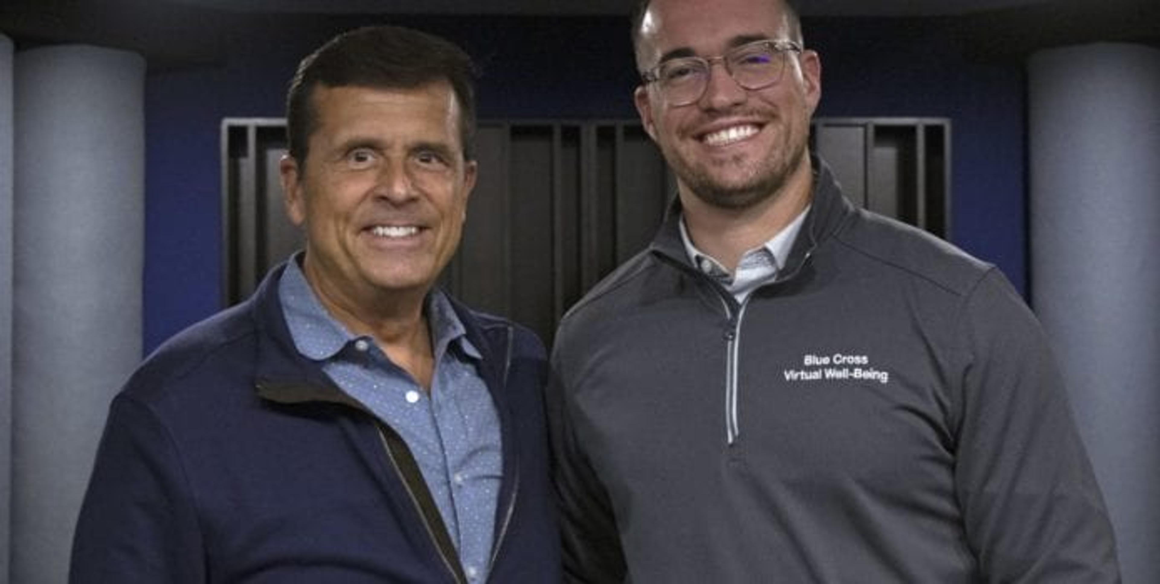 Chuck Gaidica with Dan Muncey