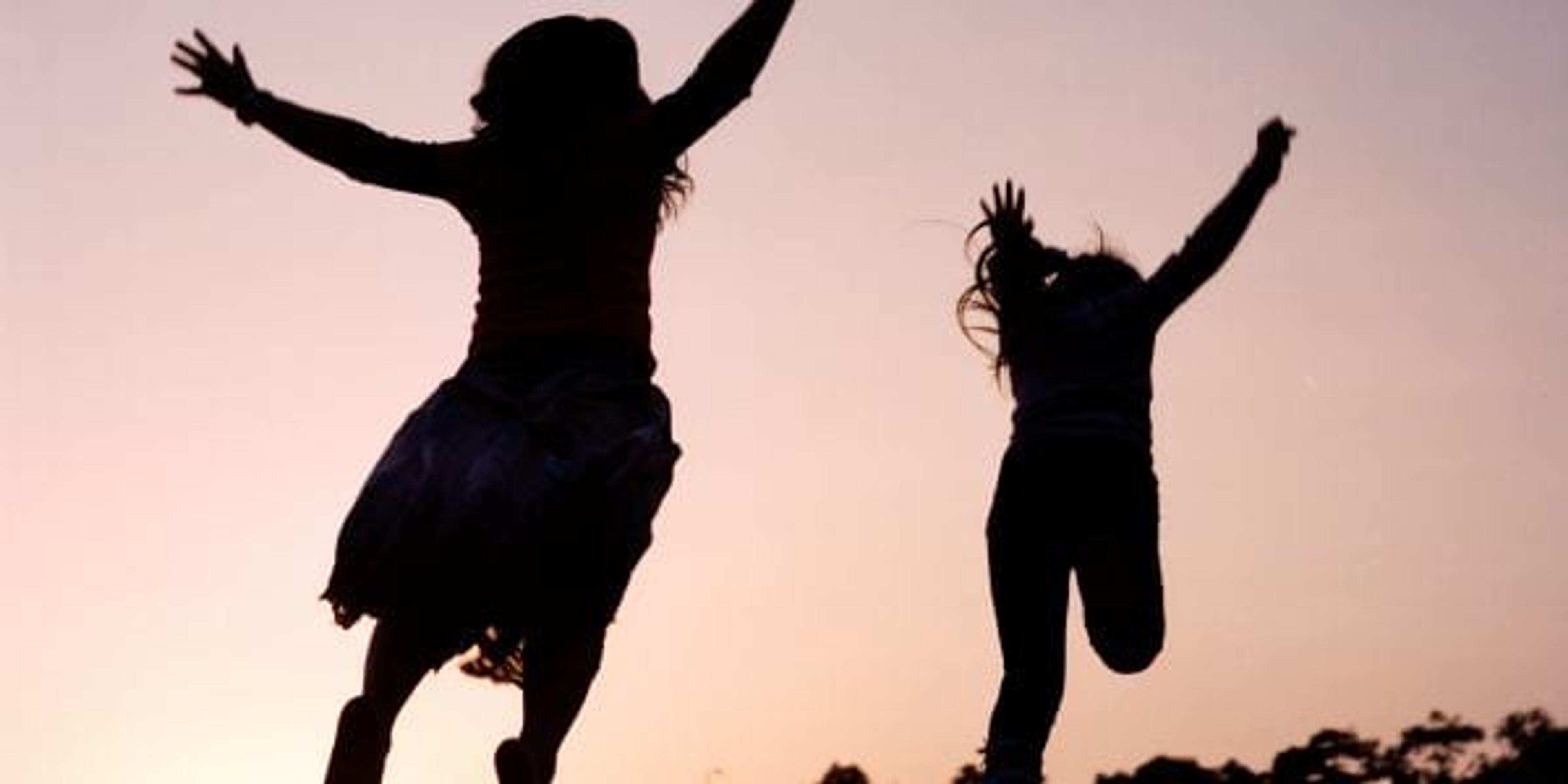 Kids playing outside