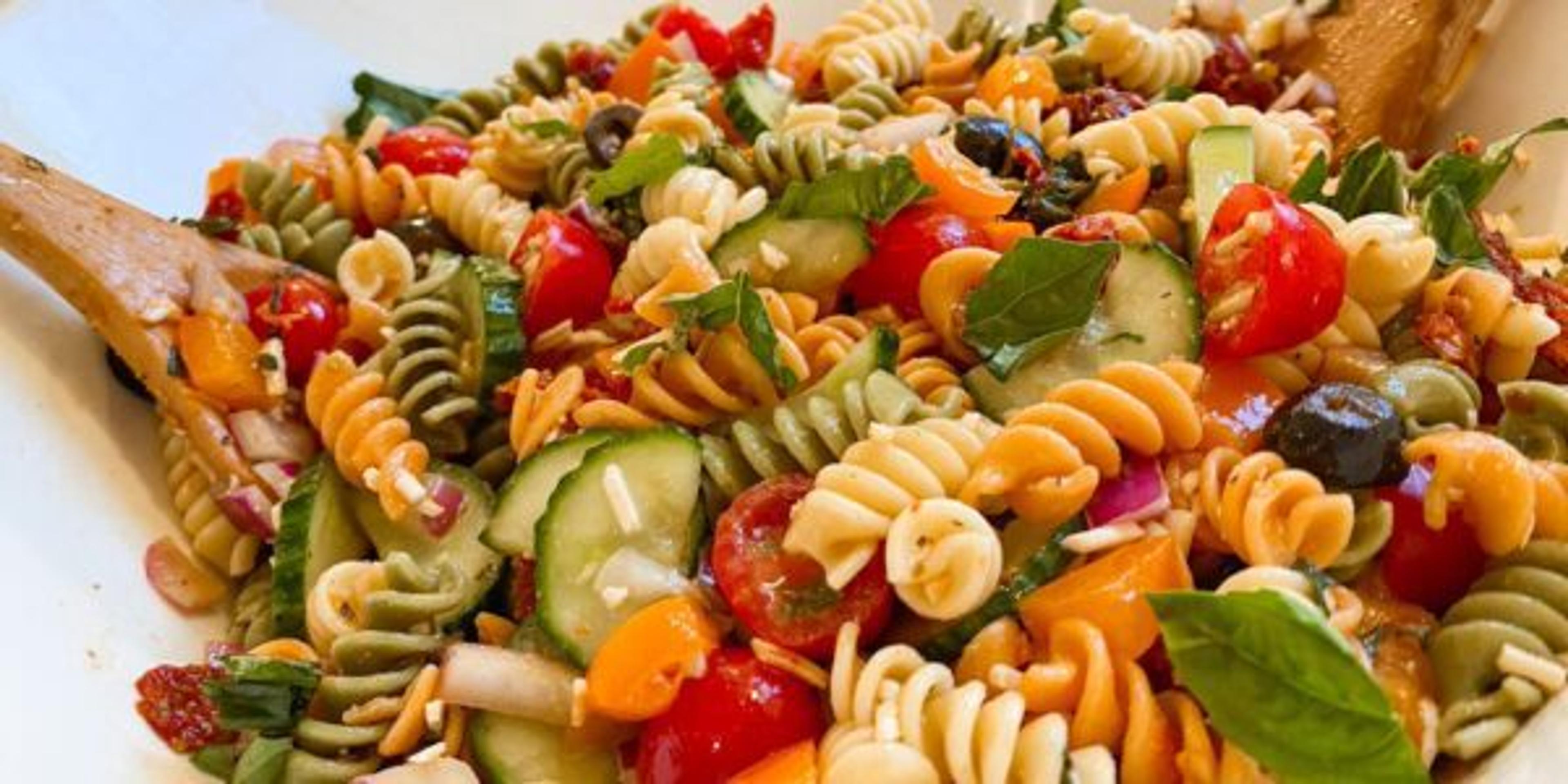 Sundried Tomato Italian Pasta Salad