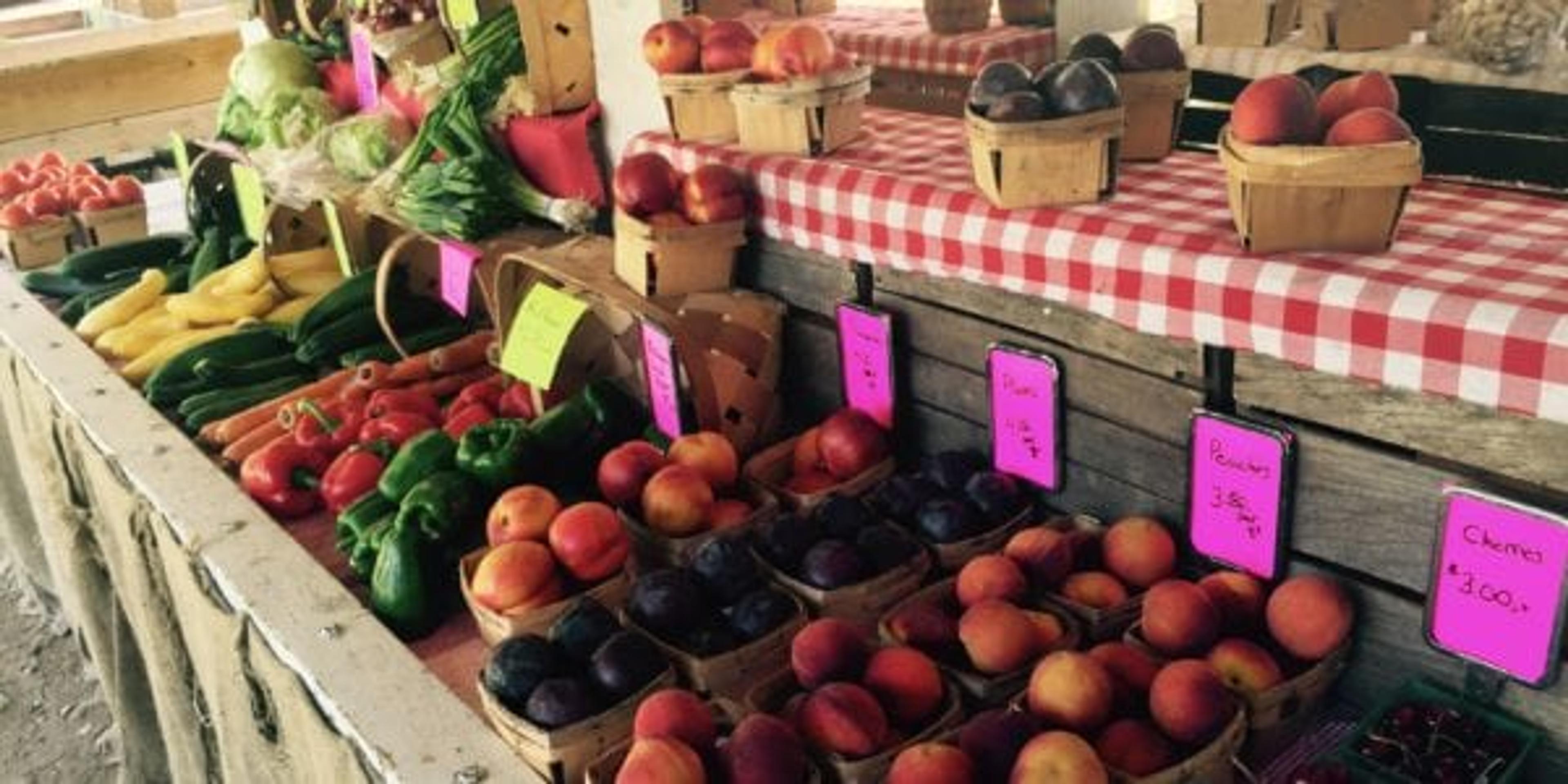 farm stands in Michigan