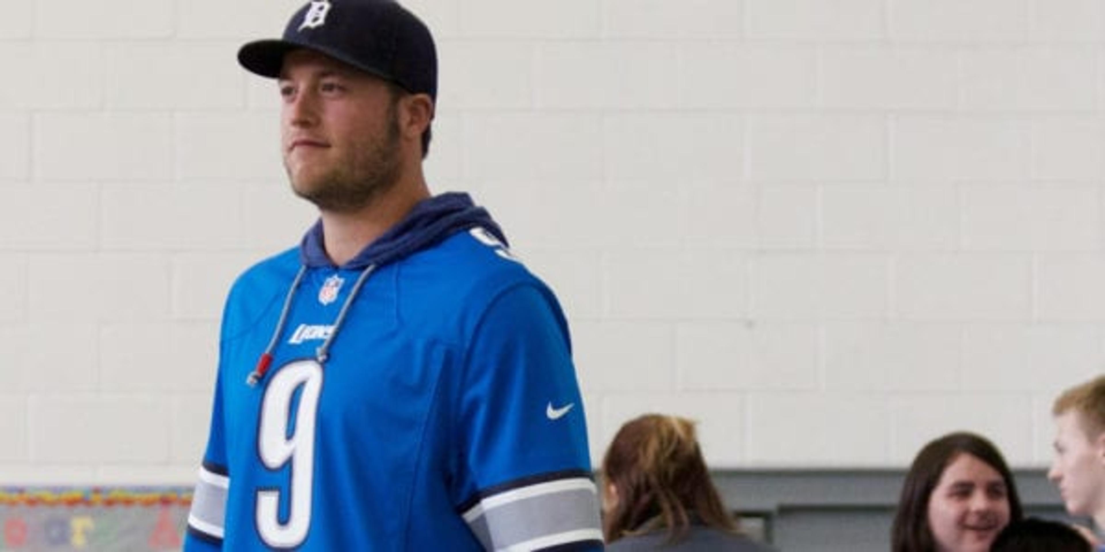 Matthew Stafford opens up