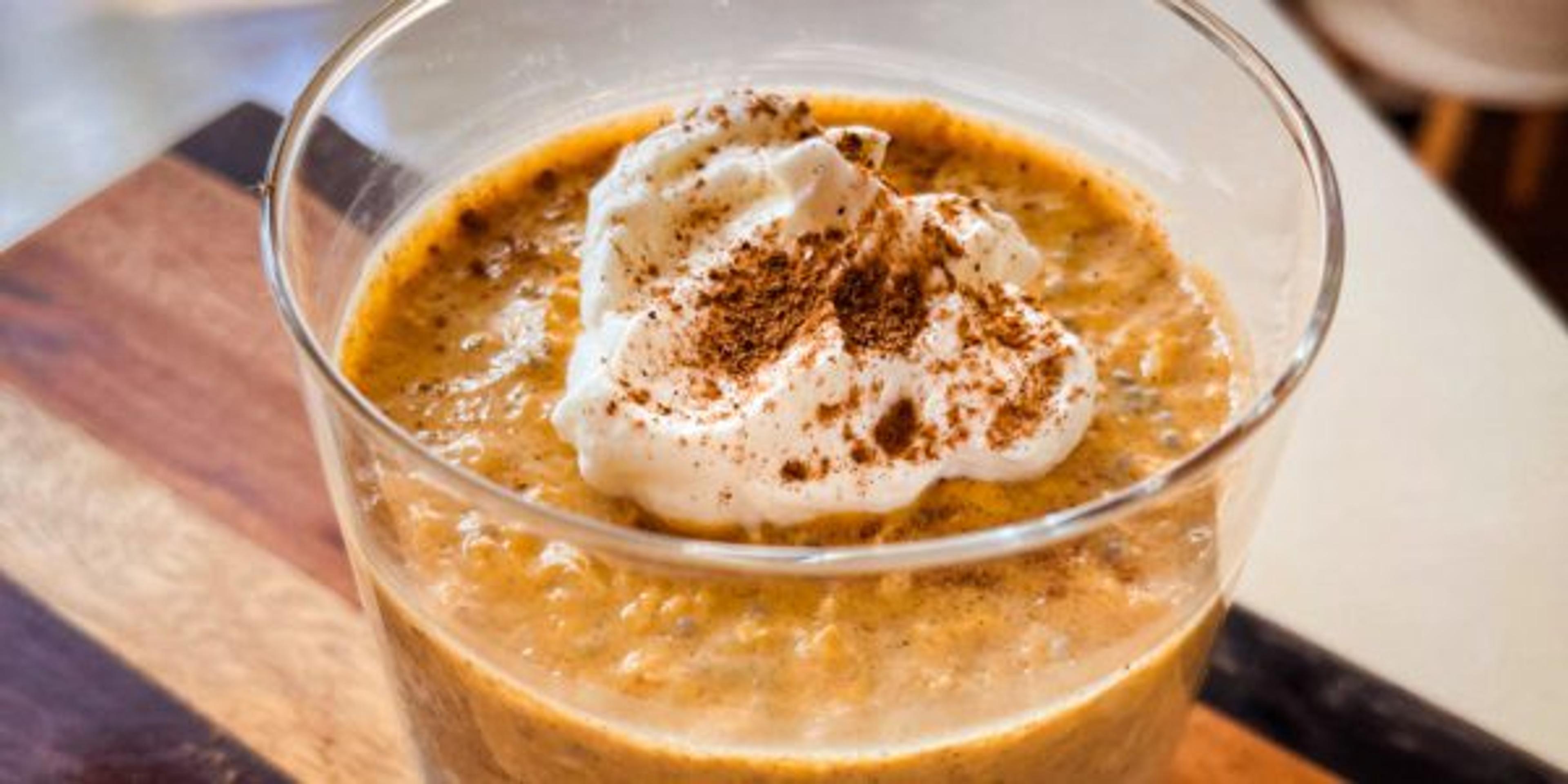 pumpkin pie overnight oats