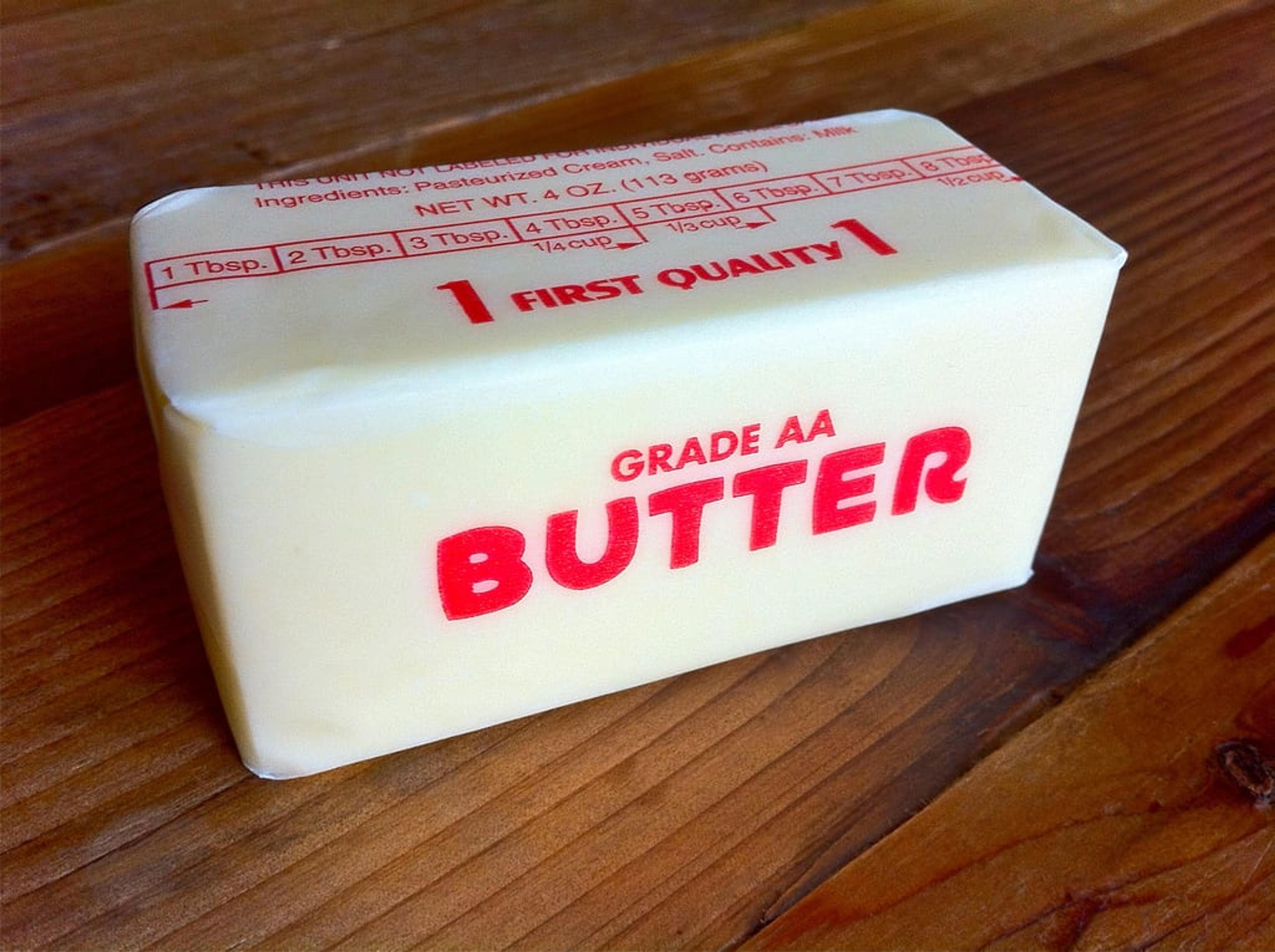 bye bye butter