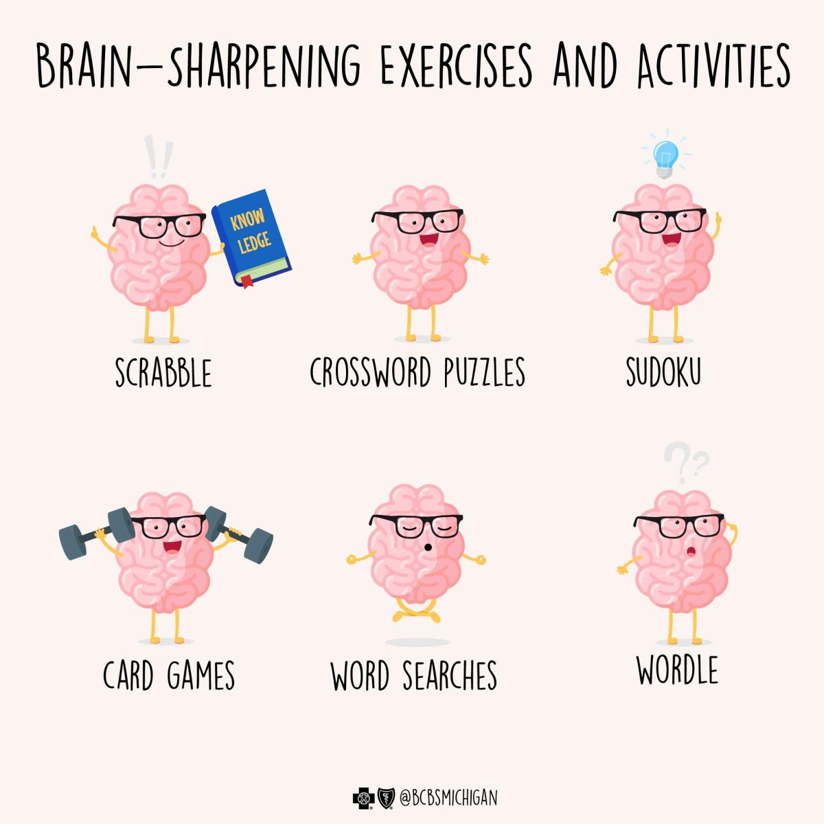 Sharp Activity Brain-Sharpening Exercises and Activities