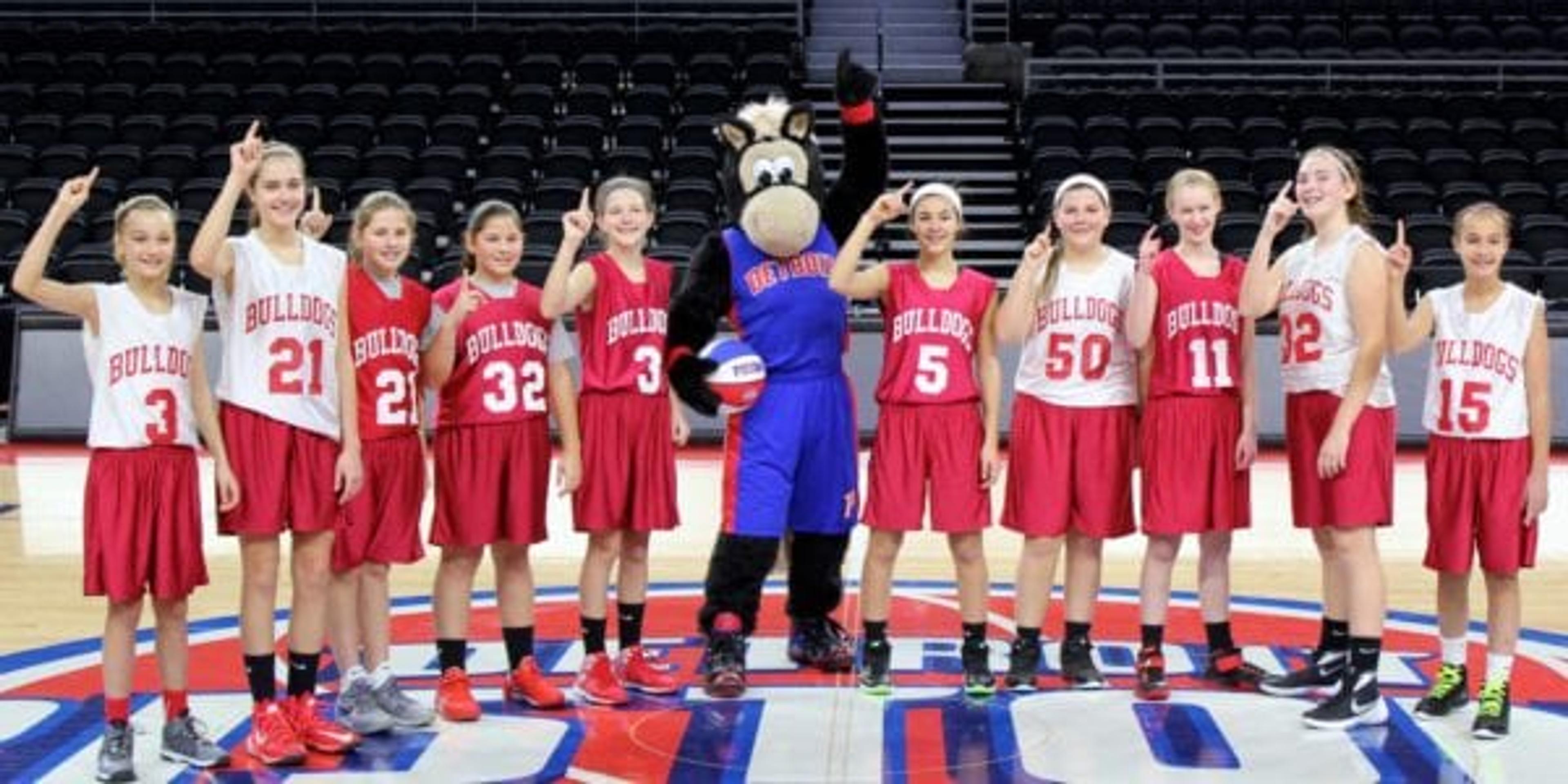Meet the Detroit Pistons mascot, Hooper