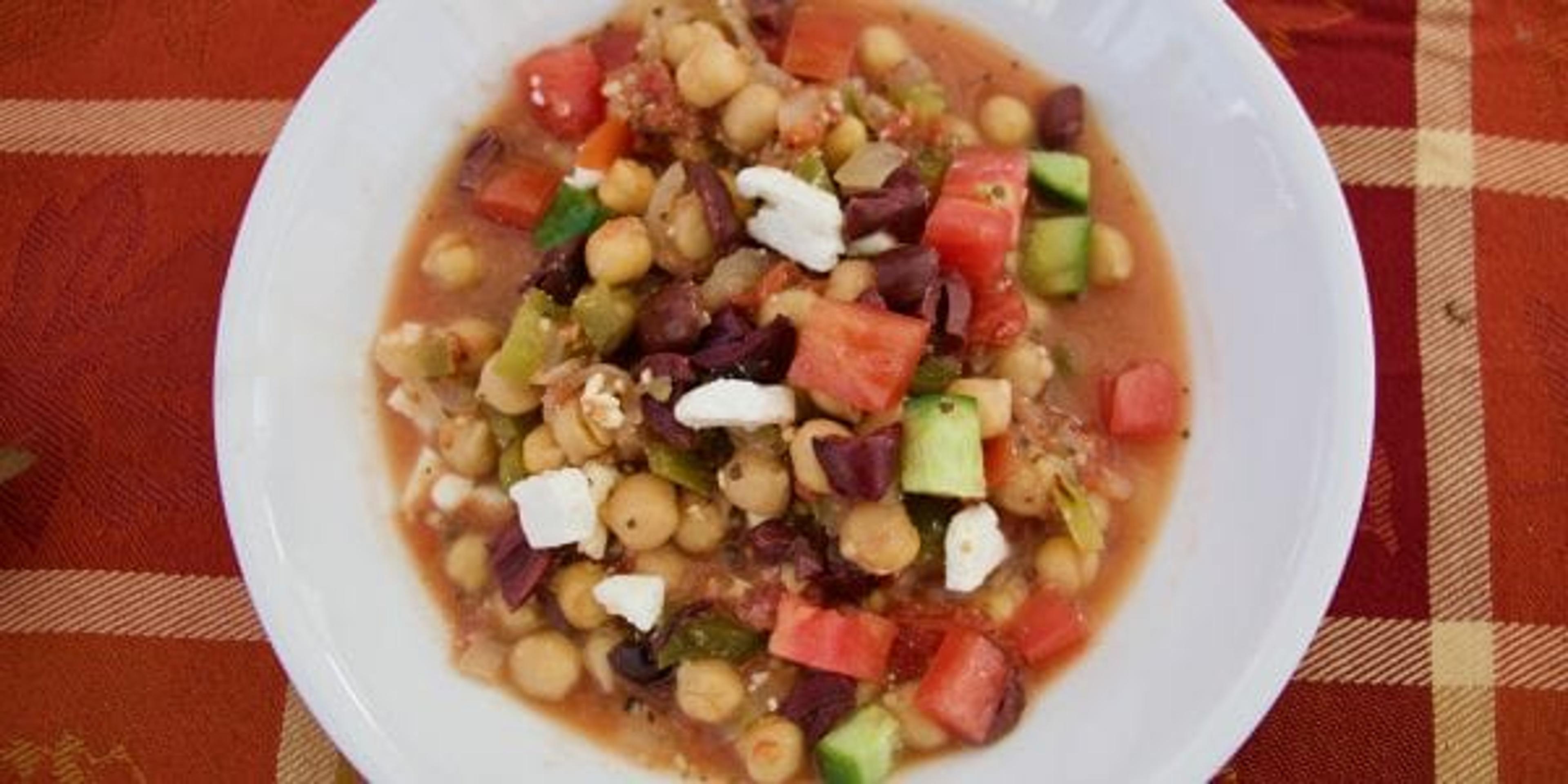 mediterranean chickpea chili