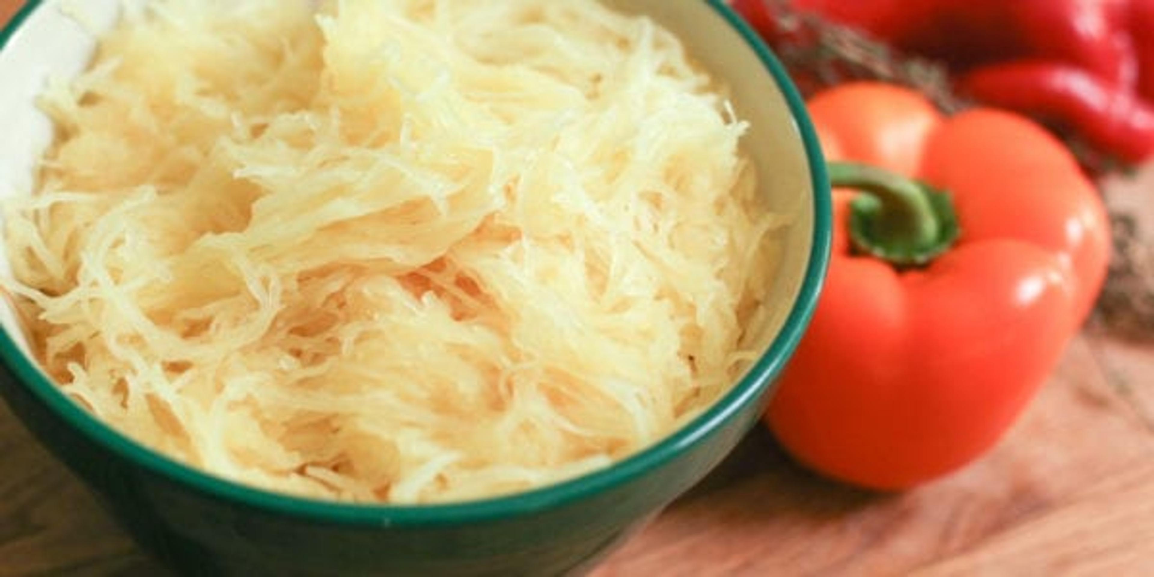 spaghetti squash dinner