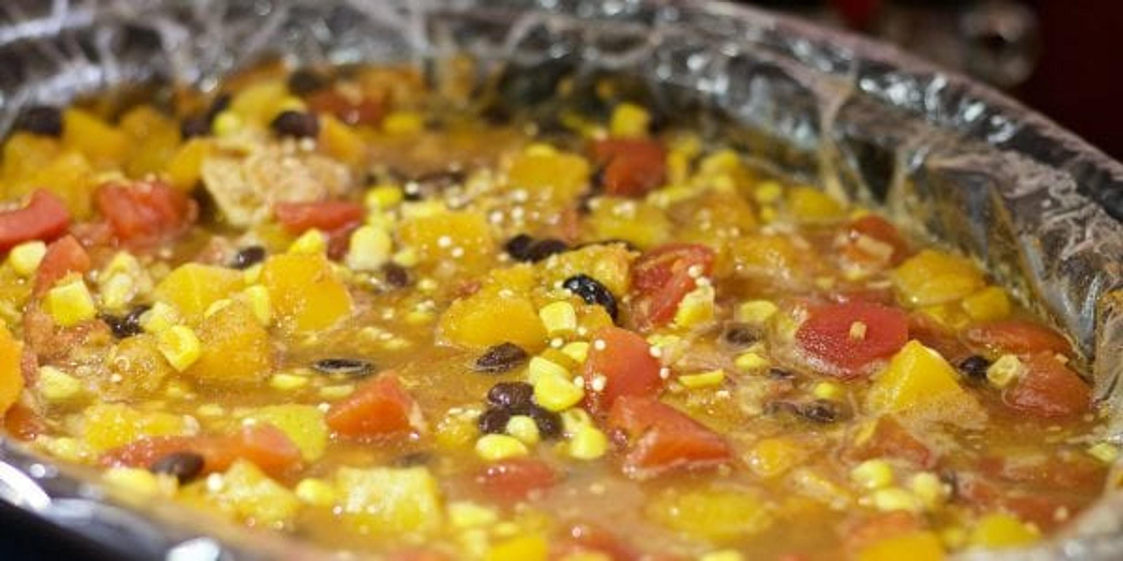 butternut squash, chicken and quinoa soup