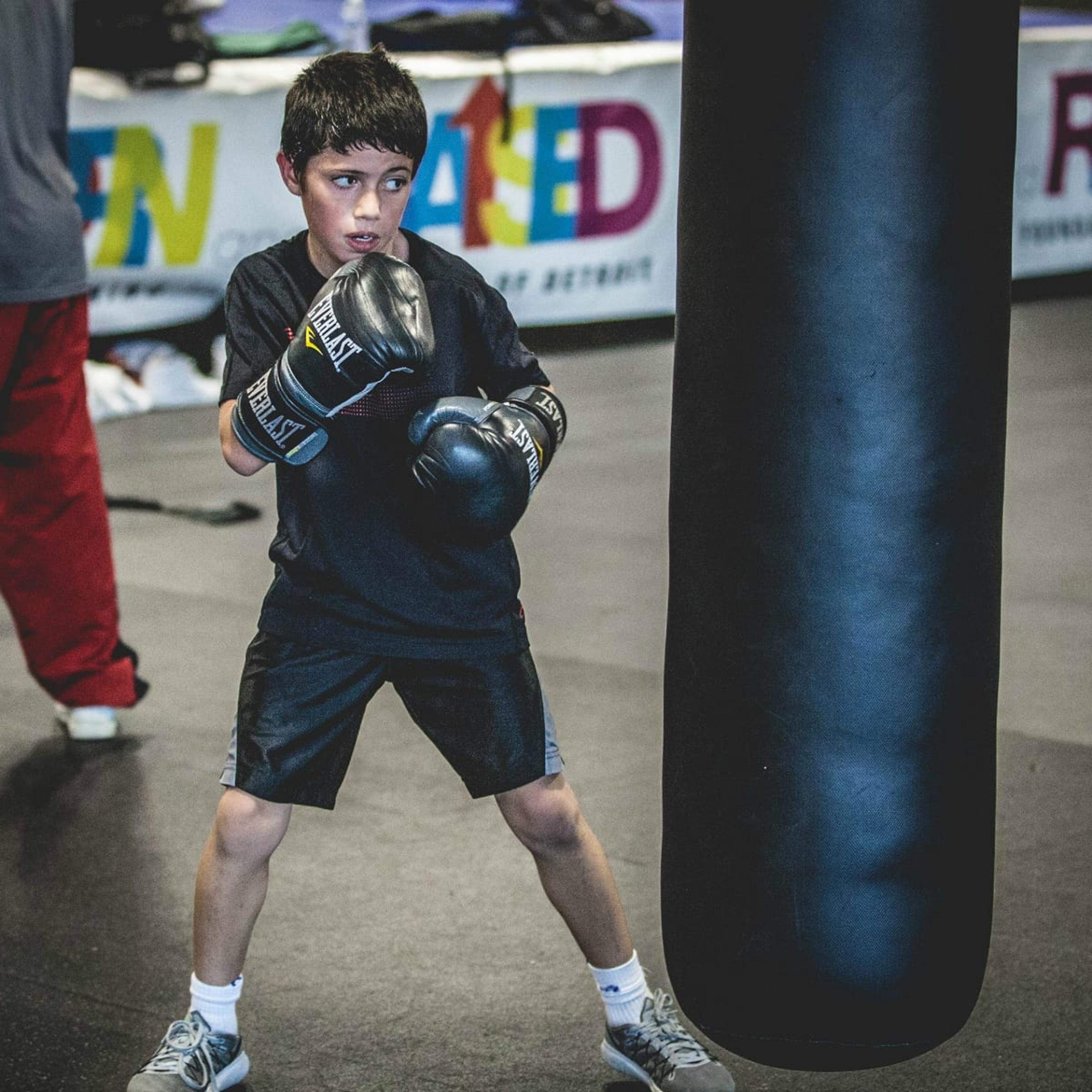 Detroit Downtown Boxing Gym Youth Program A Healthier Michigan Blue Cross