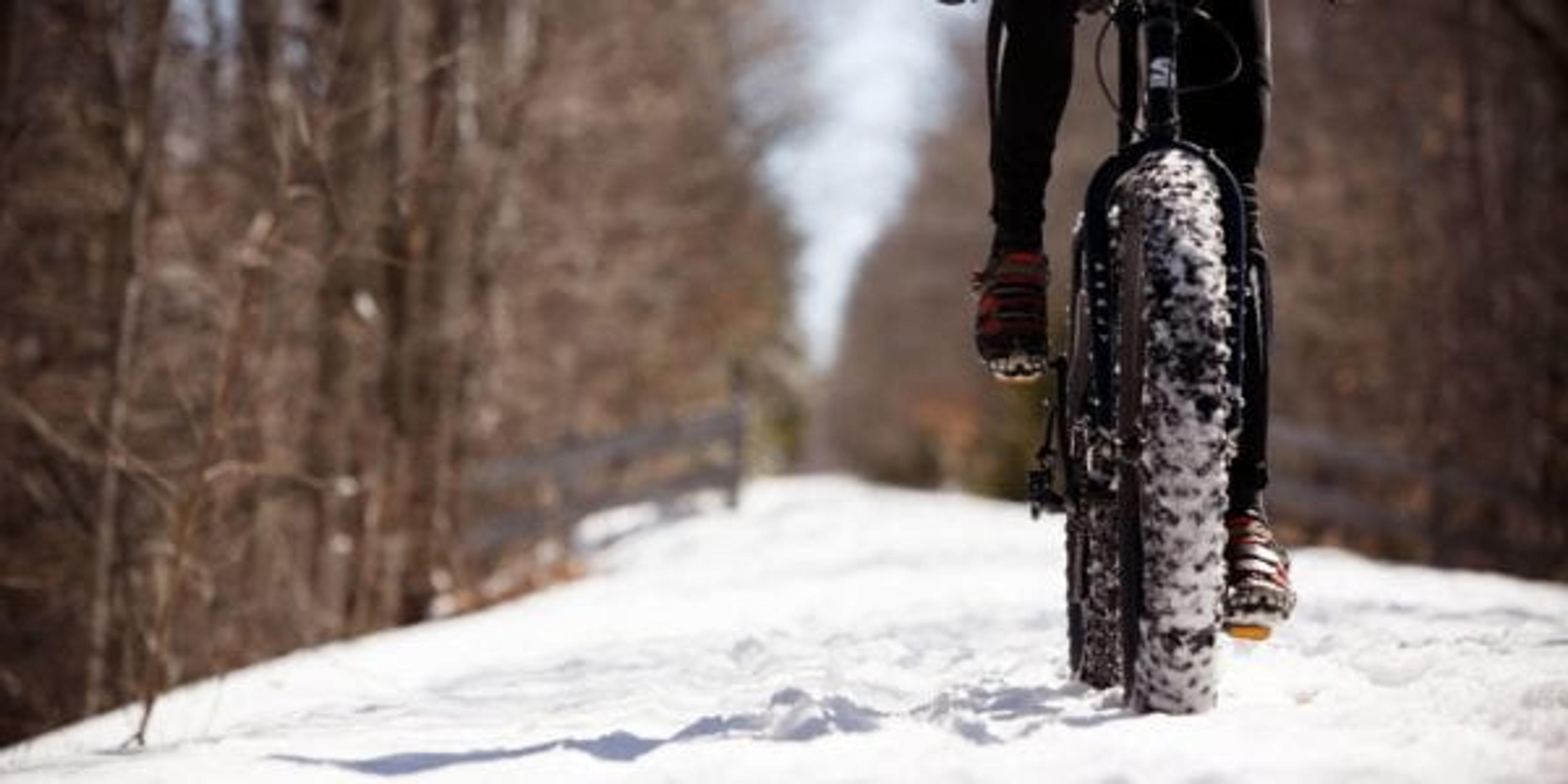 Getting out for a micro adventure on a fat tire bike