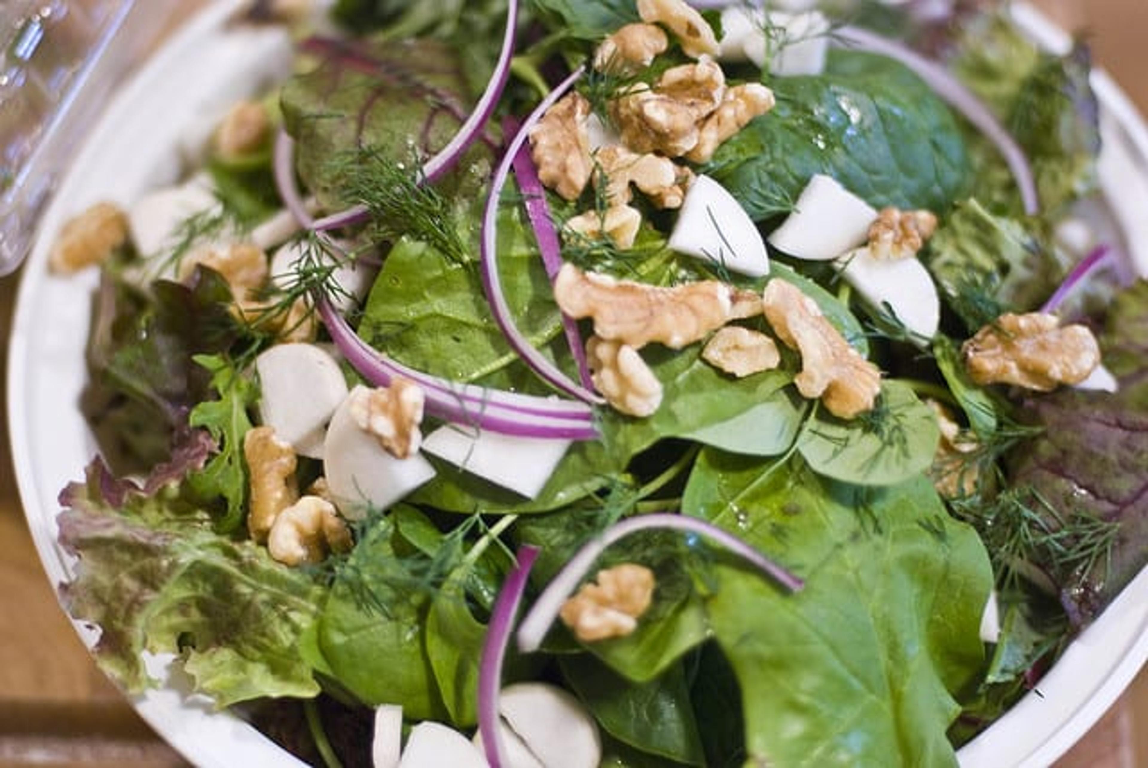 Why you should always order the large salad