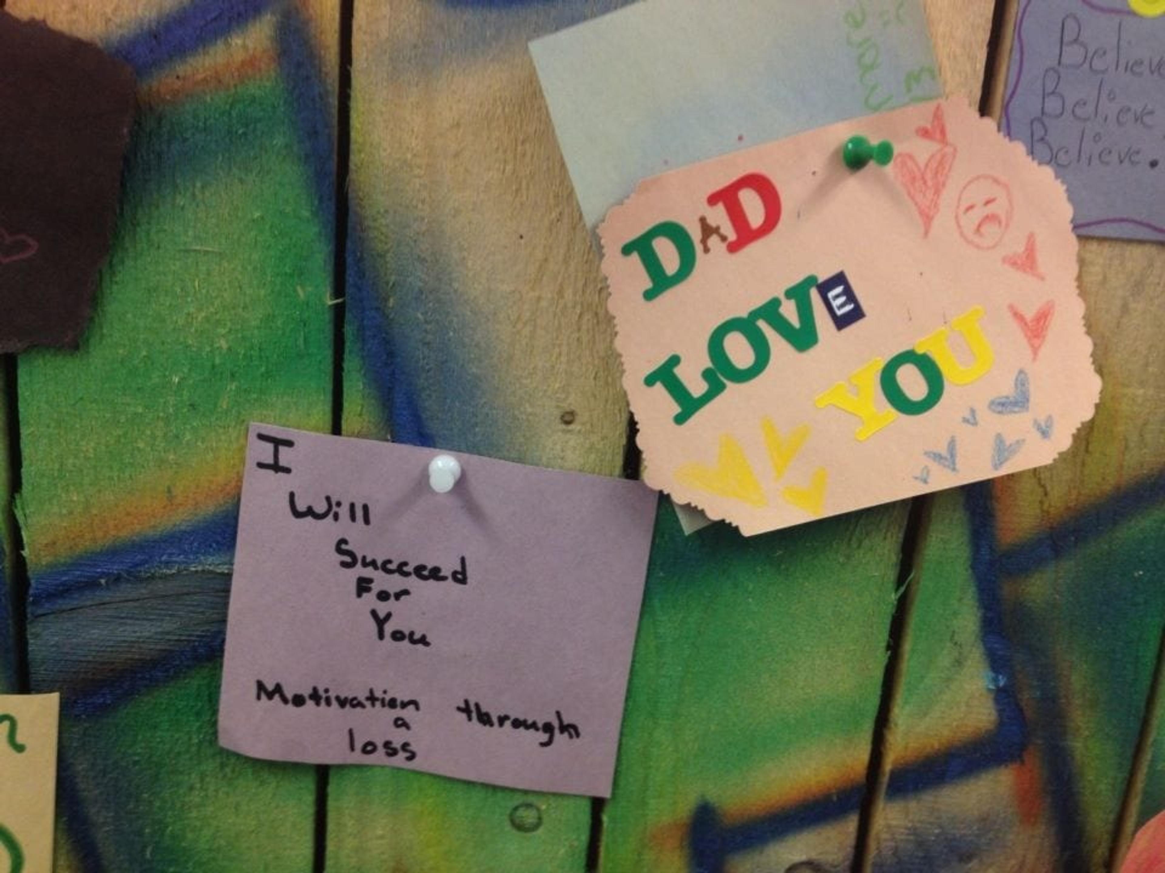 Art is a common method used at Ele's Place to help kids express their grief.