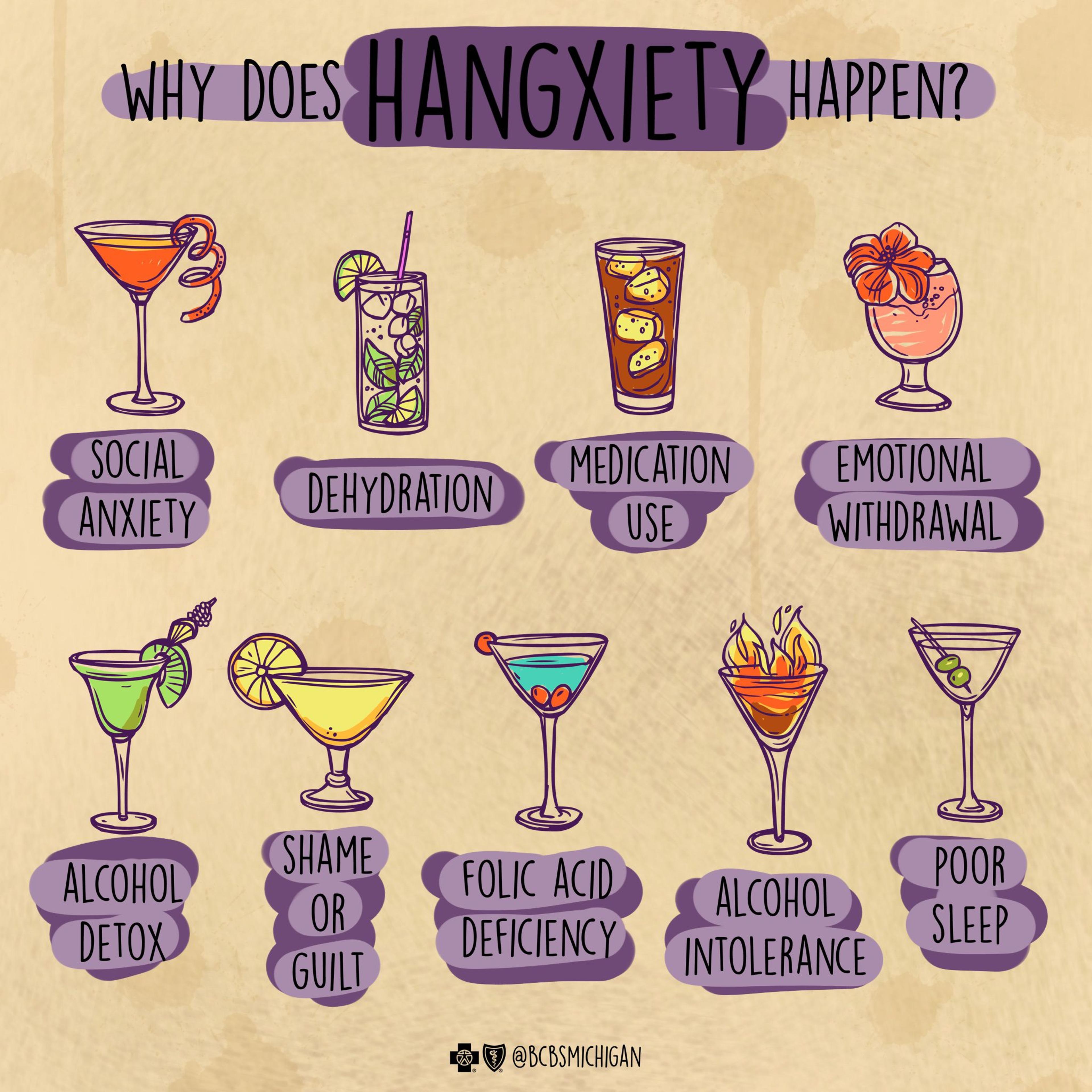 Hangxiety graphic
