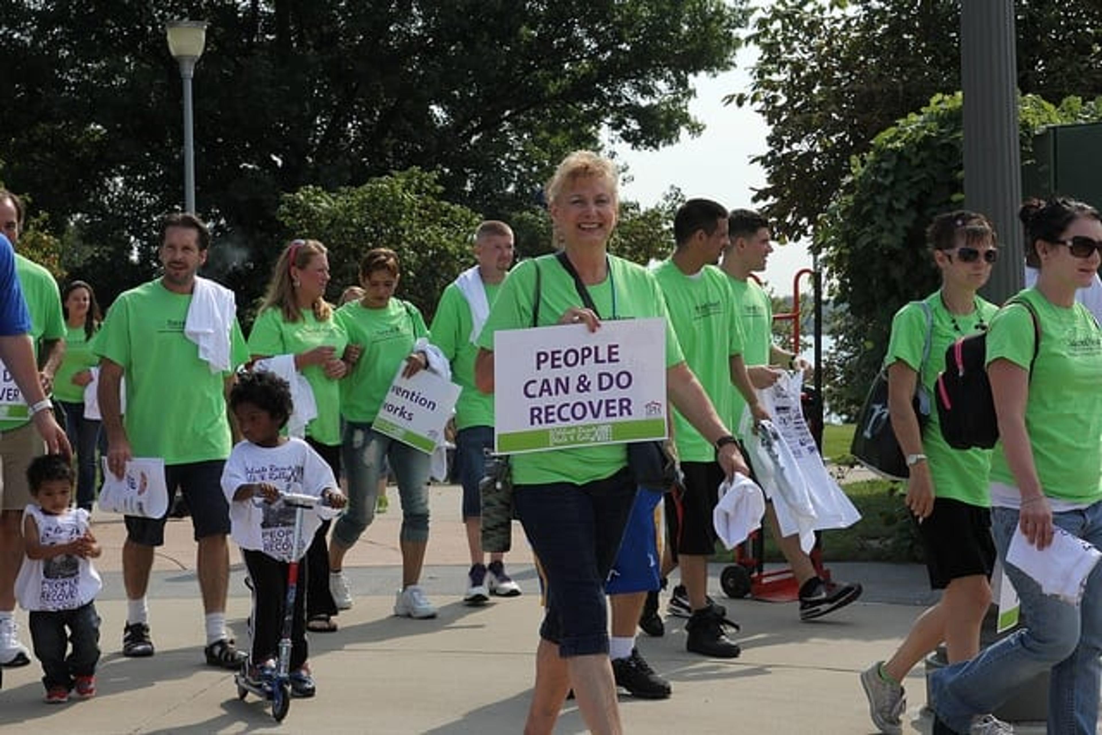 A scene from last year's walk.