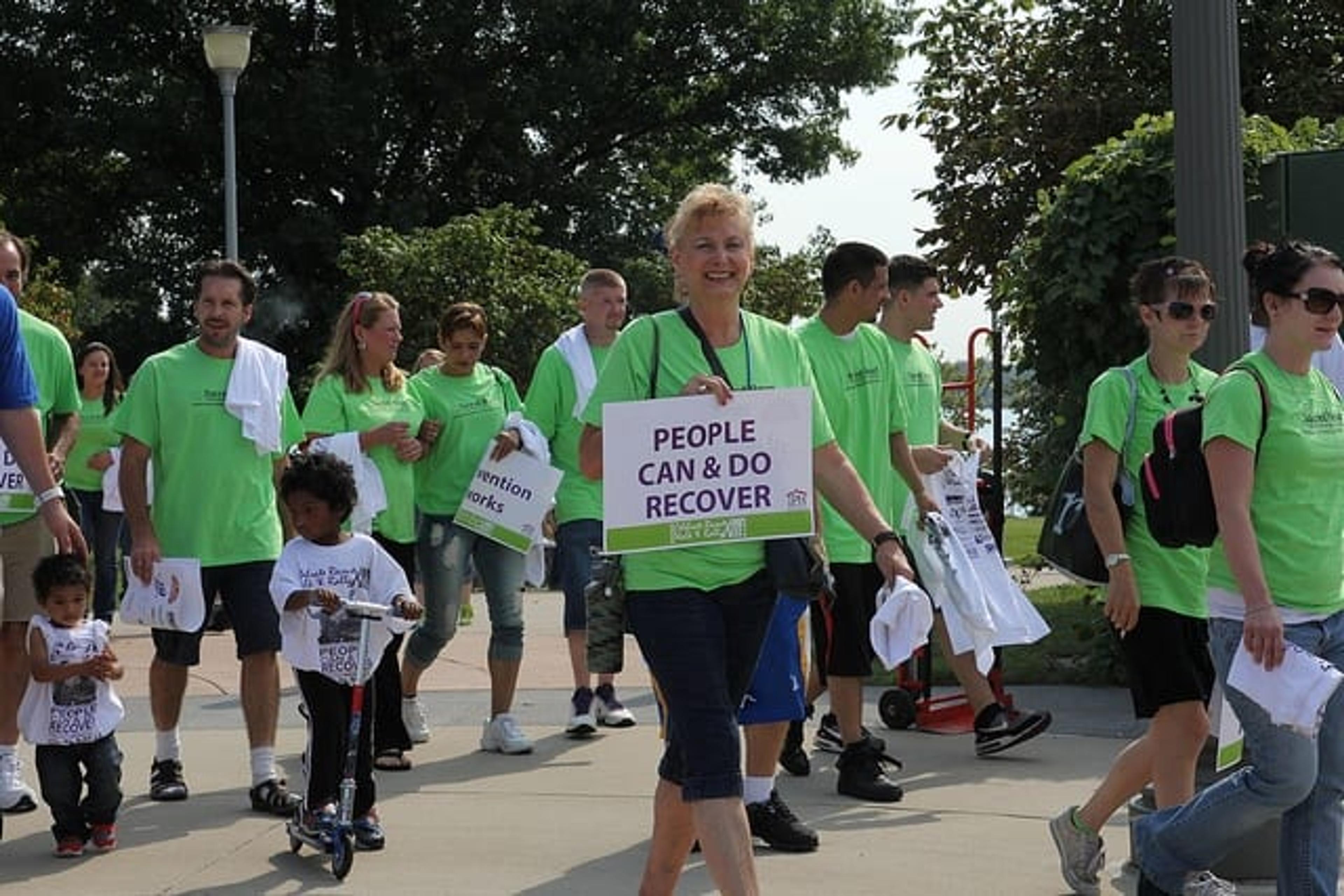 A scene from last year's walk.