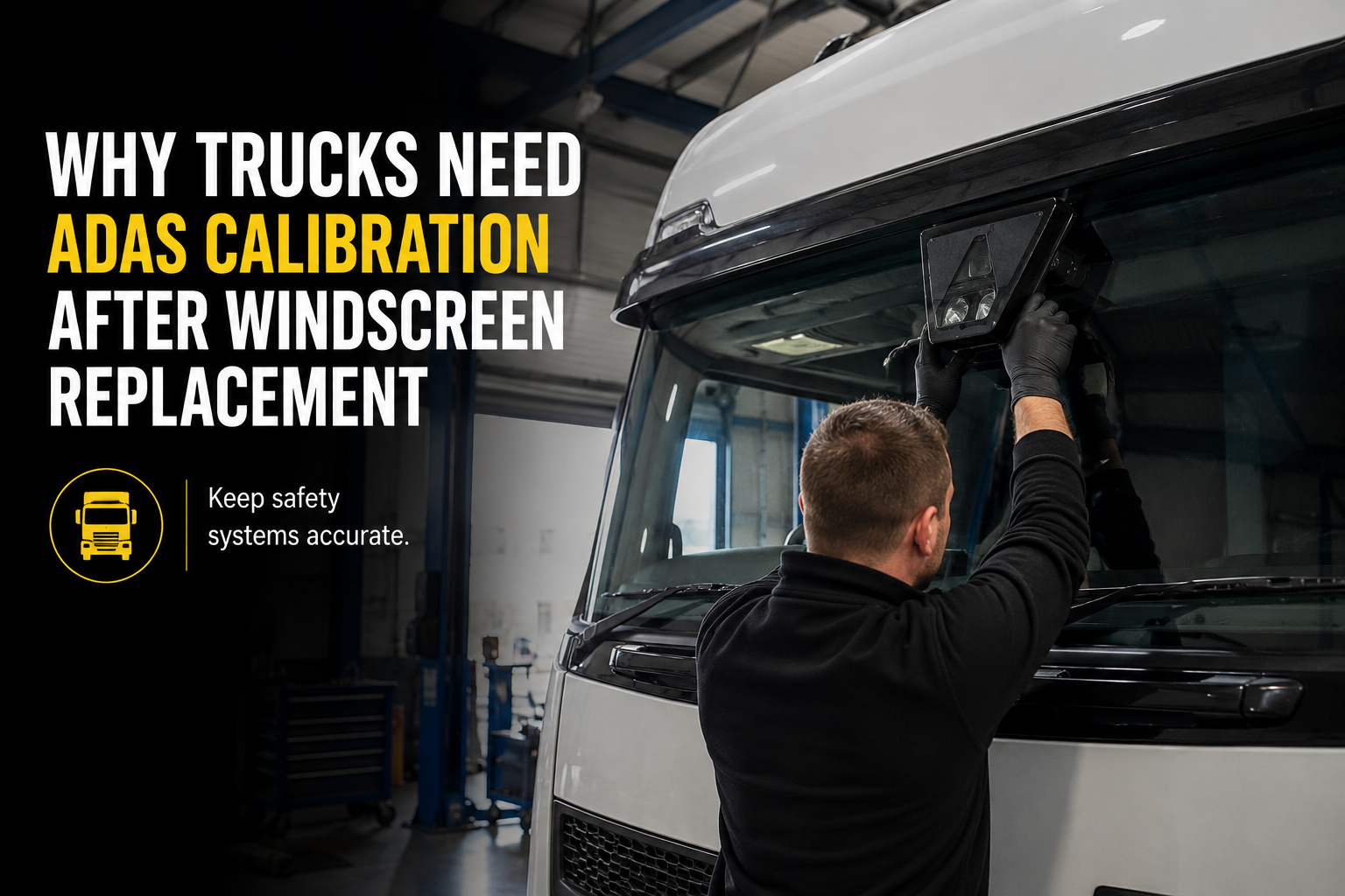 Why Trucks Need ADAS Calibration After Windscreen Replacement