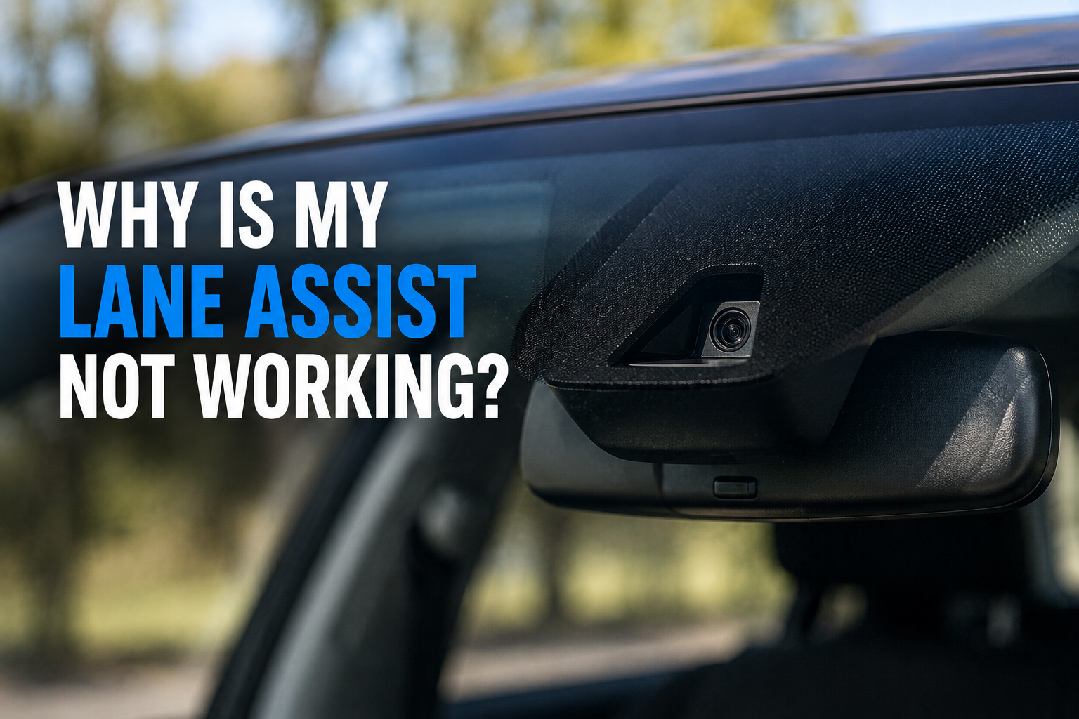 Why Is My Lane Assist Not Working?