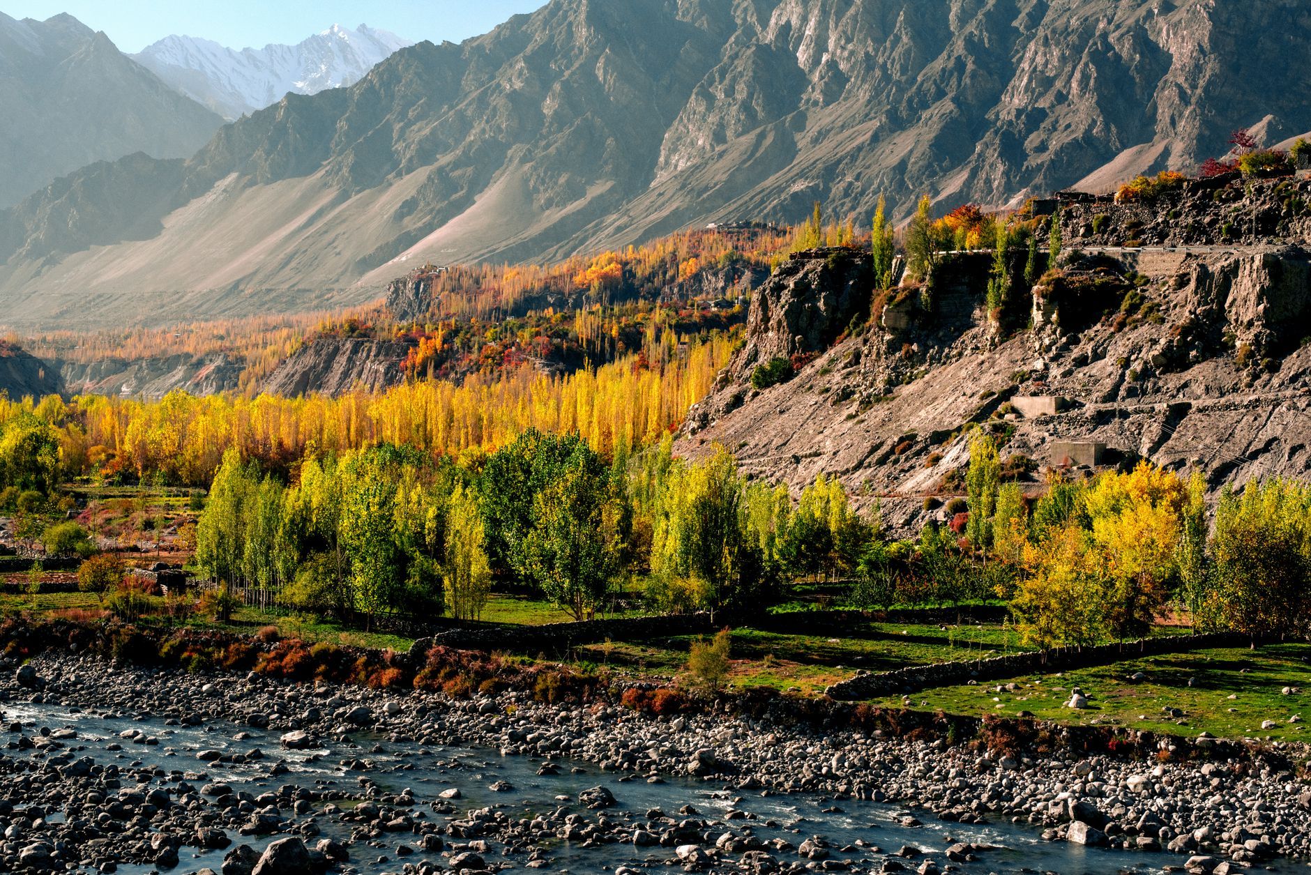 Autumn in the Hunza Valley, Pakistan