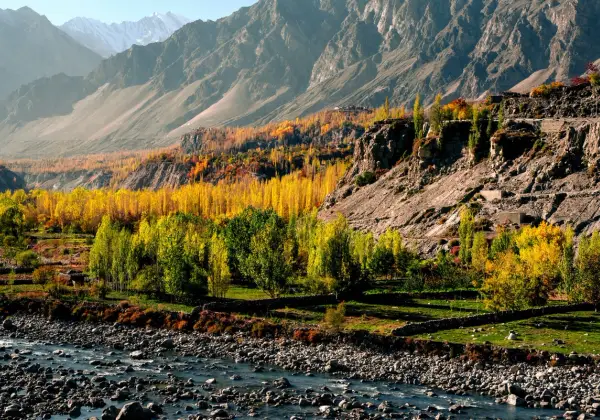 Autumn in the Hunza Valley, Pakistan