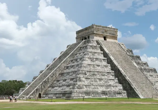 The El Castillo pyramid at Chichen Itza, Mexico